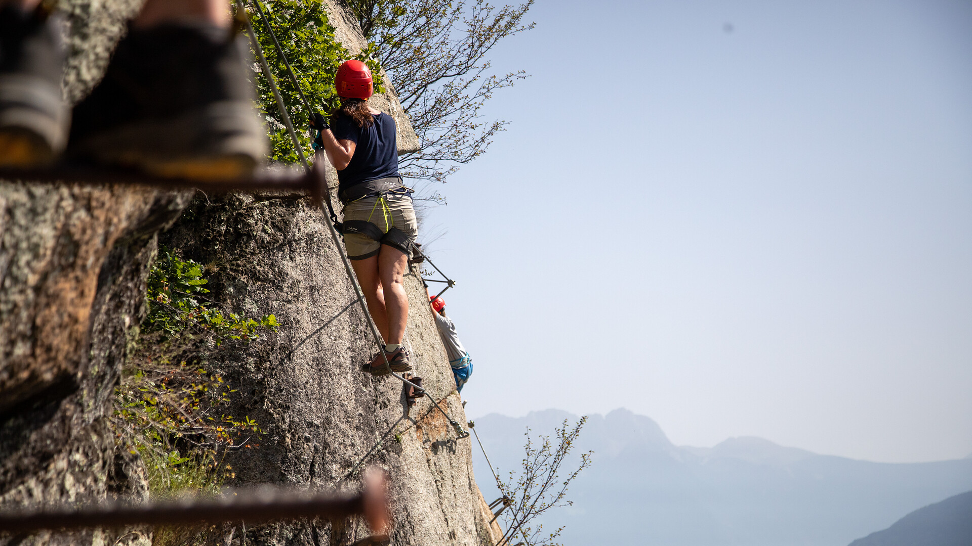 Climbing at the via ferrata "Knott" from 3 p.m. to 5 p.m. - Meran/Merano and environs - #4 - suedtirol.info