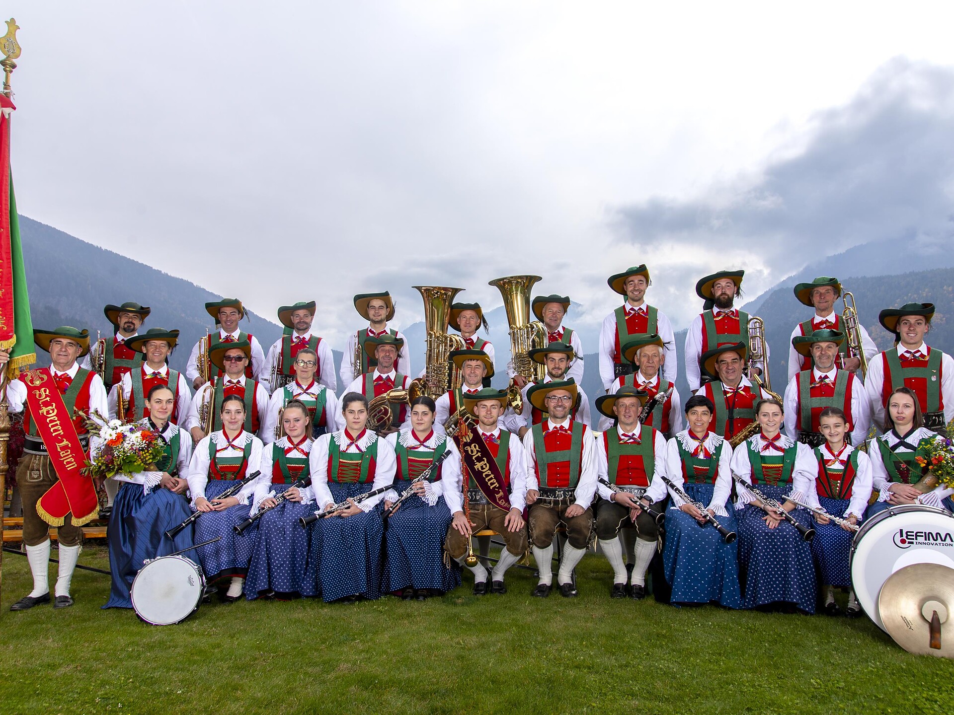 Concerto della Banda di San Pietro - Regione dolomitica Val Gardena - #1 - suedtirol.info
