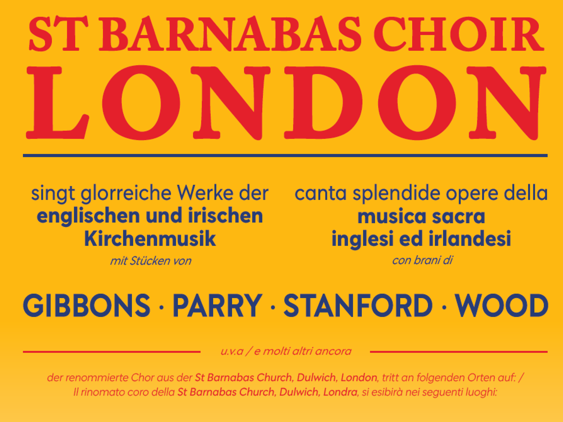 Konzert des St Barnabas Chor London im Kloster Marienberg - Vinschgau - #1 - suedtirol.info