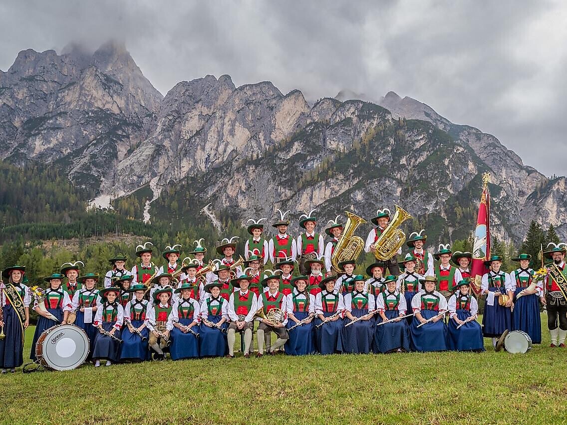 Traditional summer concert of the band from Braies - band Vierschach/Versciaco - Dolomites Region 3 Zinnen - #1 - suedtirol.info