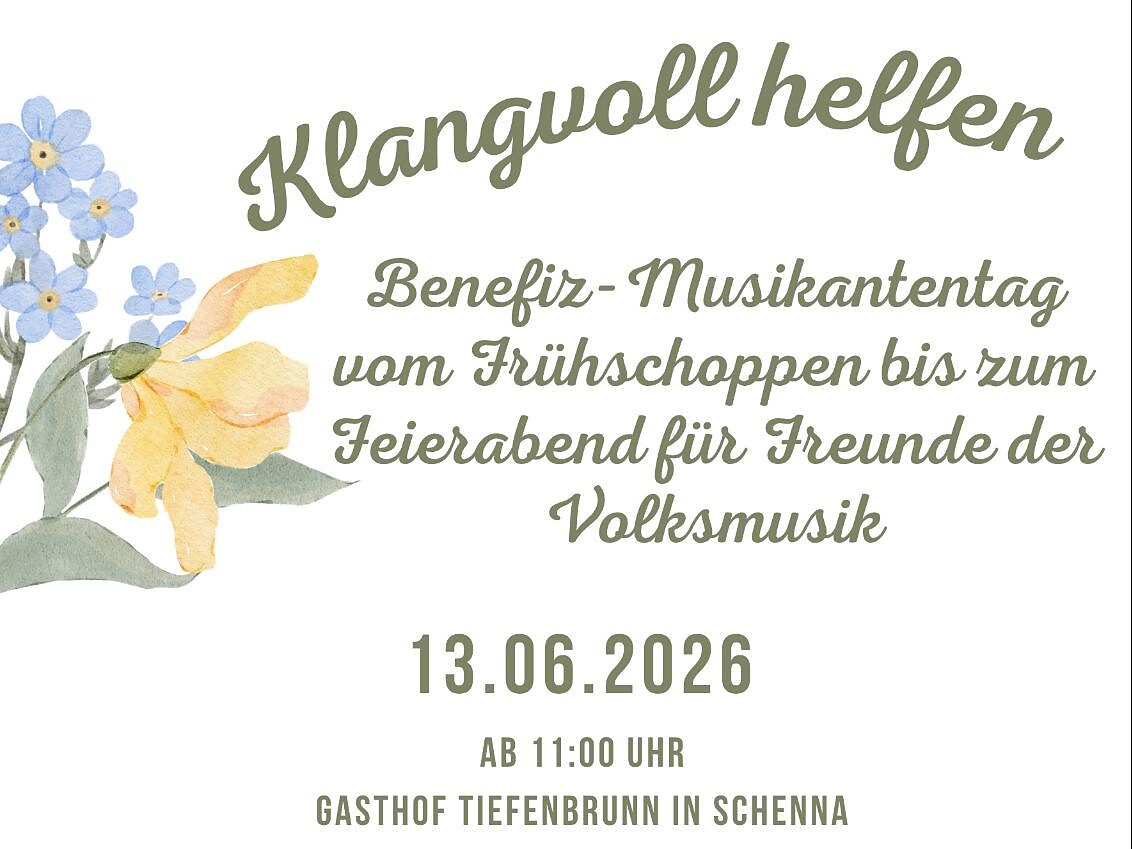 Klangvoll helfen - Benefiz-Musikantentag im Restaurant Tiefenbrunn - Meran und Umgebung - #1 - suedtirol.info