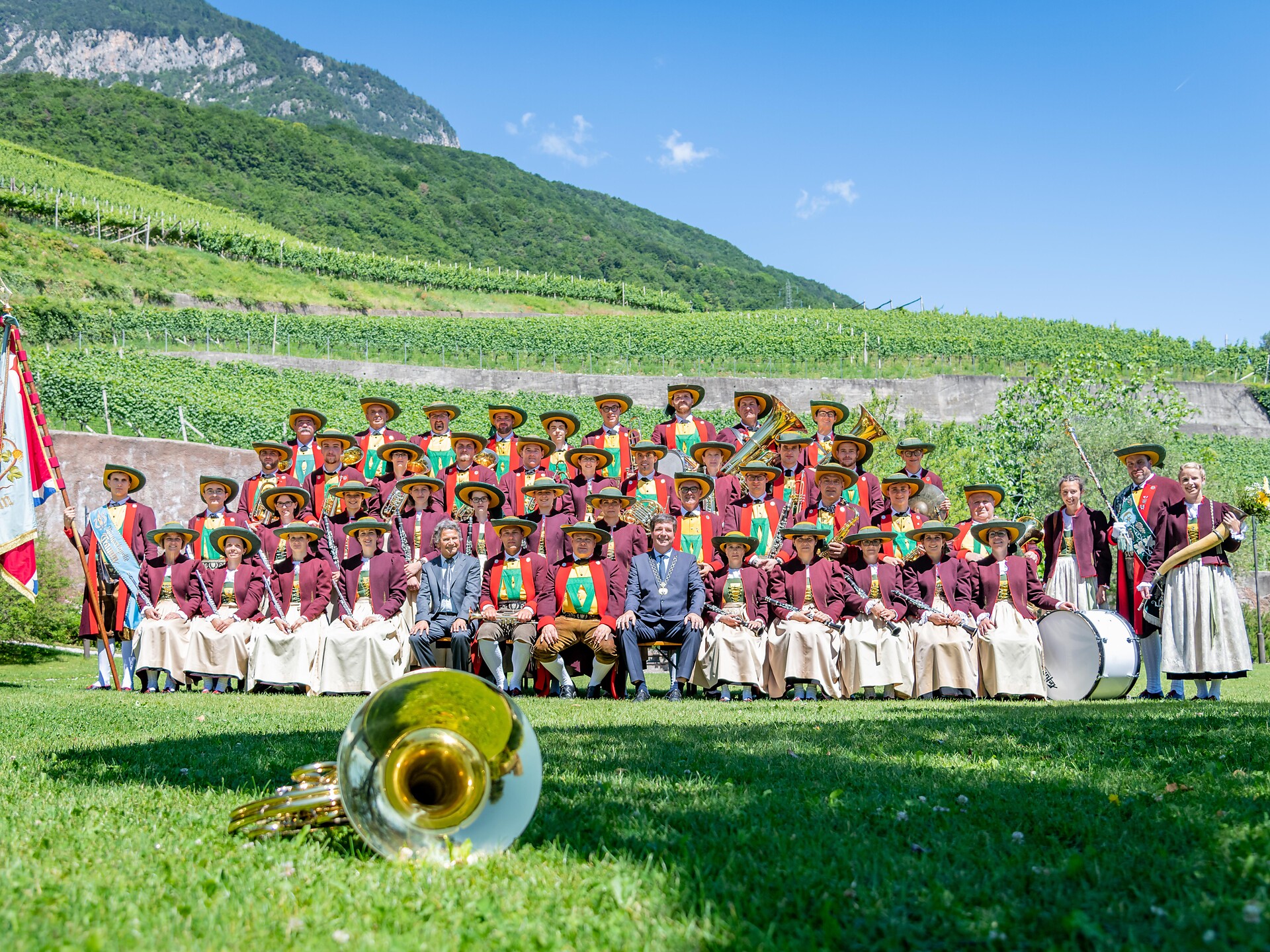 Konzert zum Bauernsonntag der Bürgerkapelle Tramin - Südtiroler Weinstraße - #2 - suedtirol.info