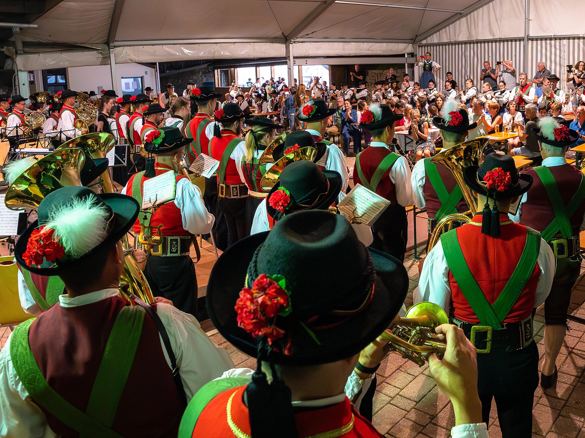 Concert of the local music band Steinegg | Collepietra Karneid/Cornedo all'Isarco 3 suedtirol.info