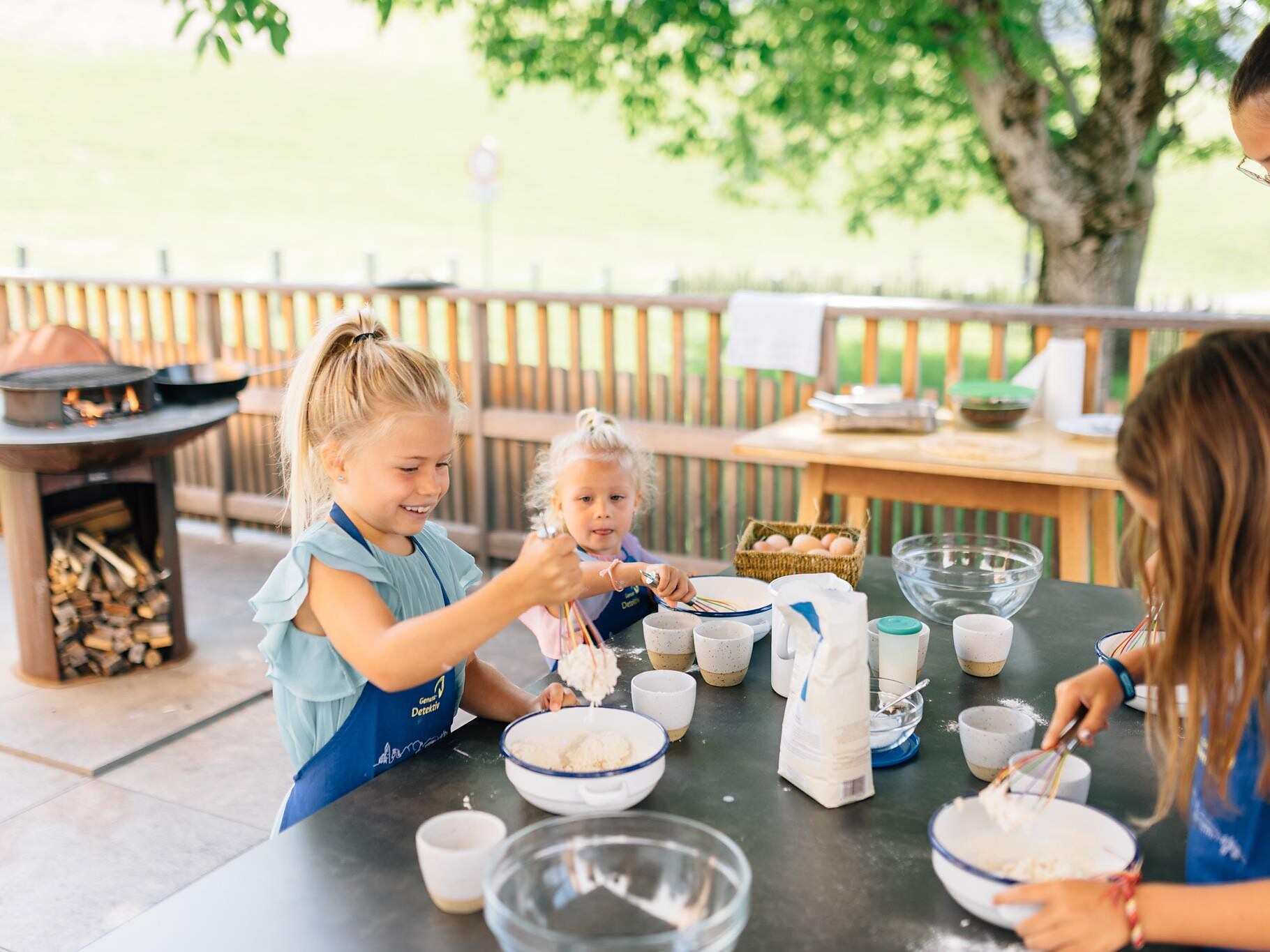 Easy cooking for children: cooking Kaiserschmarrn together Hafling/Avelengo 2 suedtirol.info