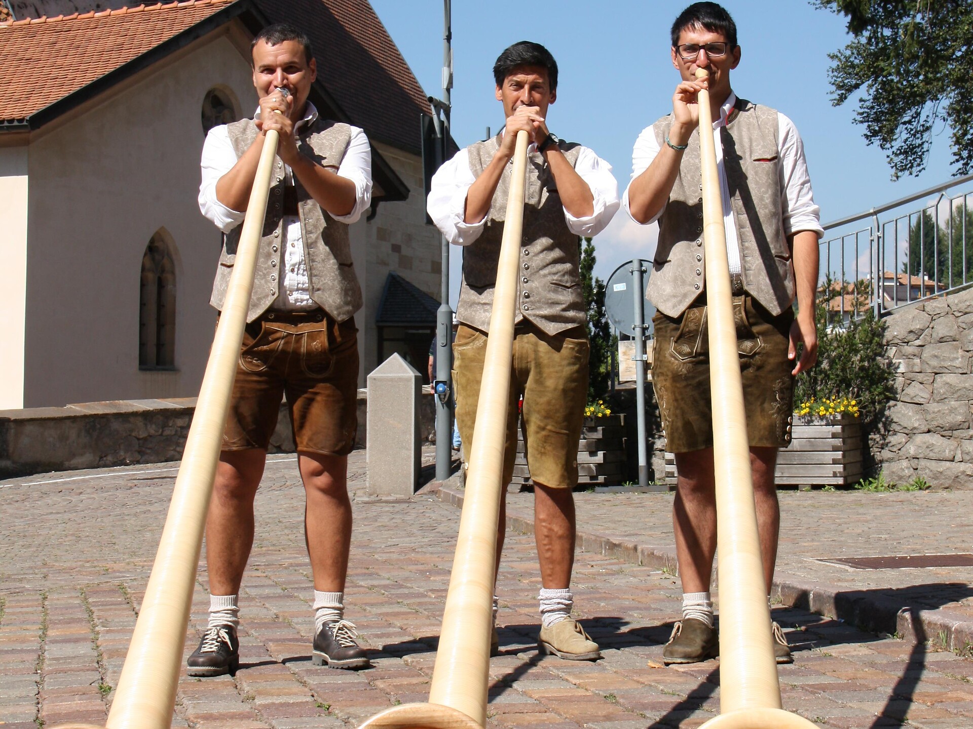Konzert der Alphornbläser - Dolomitenregion Eggental - #2 - suedtirol.info