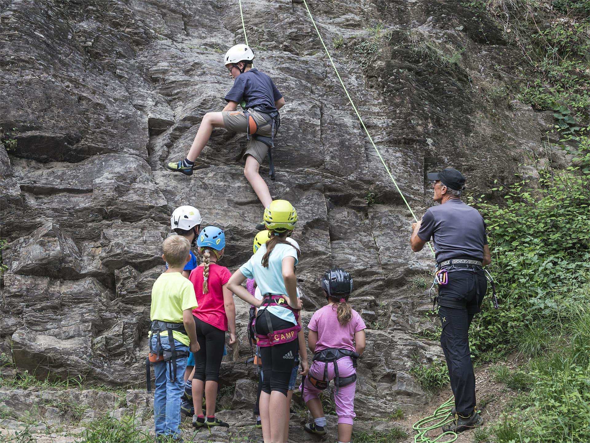 Kinderkletter-Schnupperkurs '24 Partschins 1 suedtirol.info