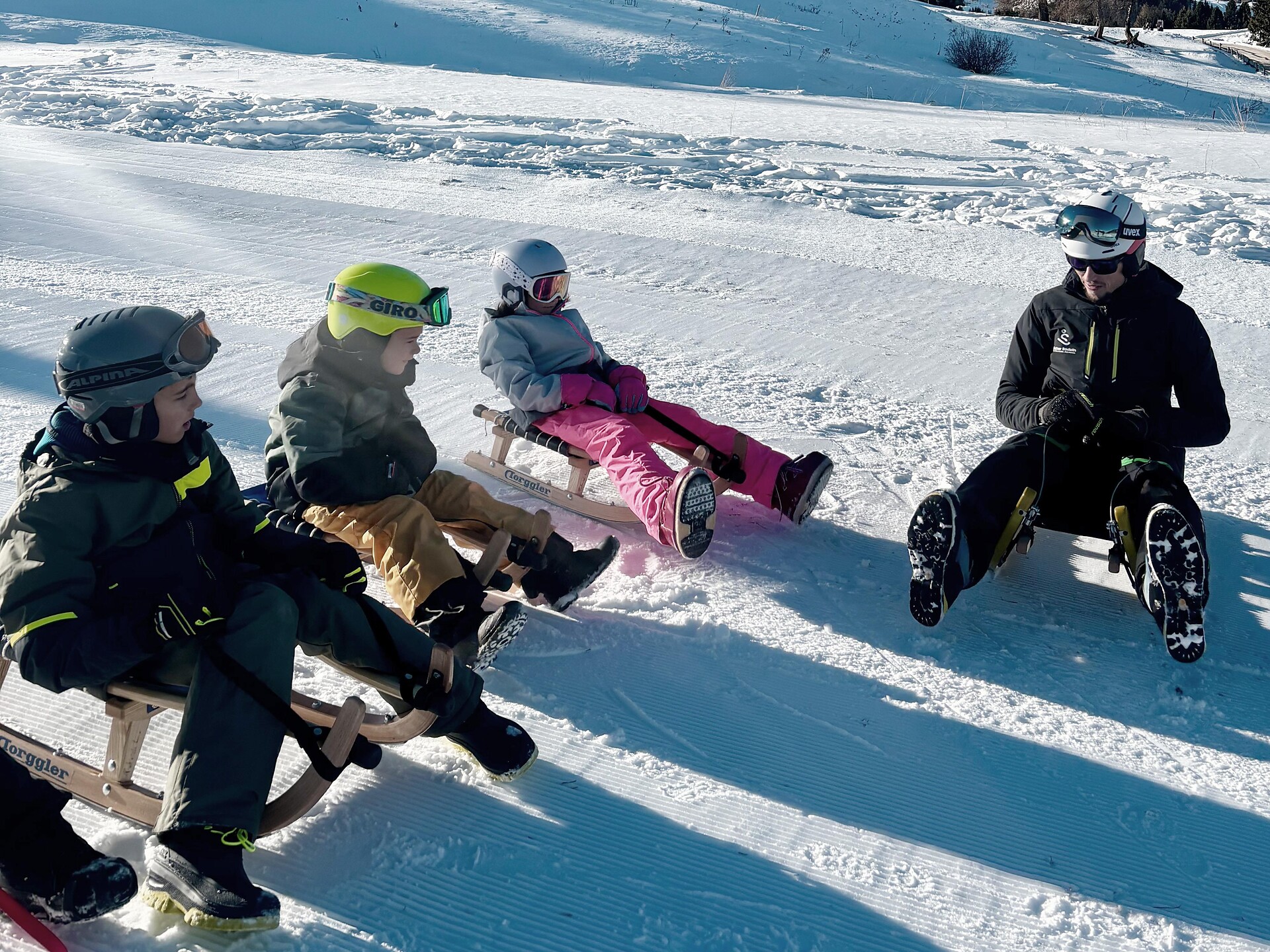 Free tobogganing course - Dolomites Region Seiser Alm - #1 - suedtirol.info