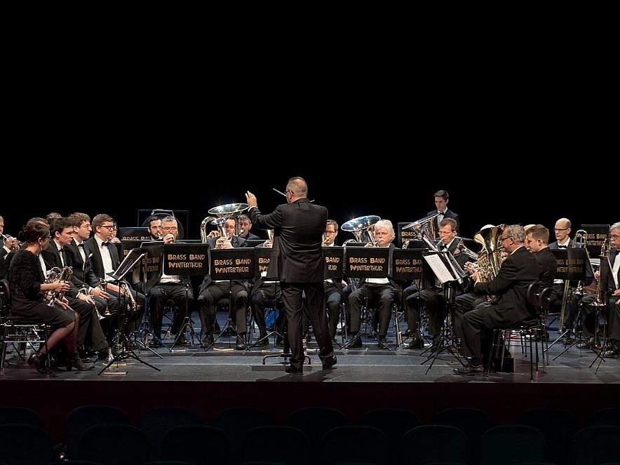 Concert of the Brass Band Winterthur in Prad - Vinschgau/Val Venosta - #2 - suedtirol.info