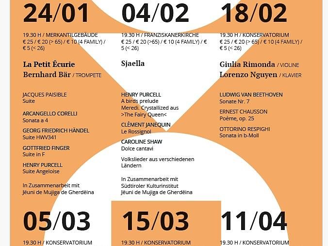 Konzertverein BZ- Società dei concerti 2025 - Bolzano/Bozen and environs - #1 - suedtirol.info