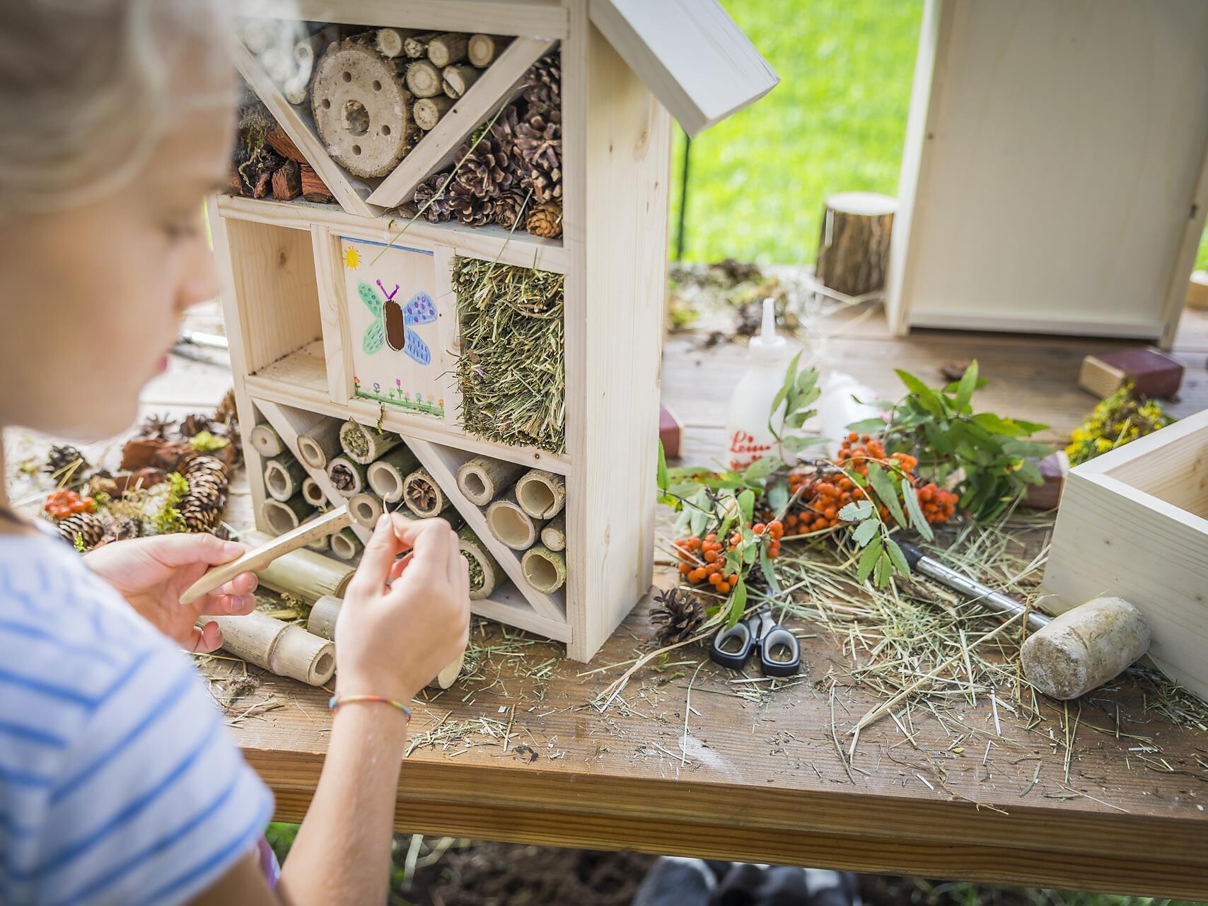 Kids Active: Fortuna dei cavalli e creatività: Ferri di cavallo e opere d'arte Selva 2 suedtirol.info
