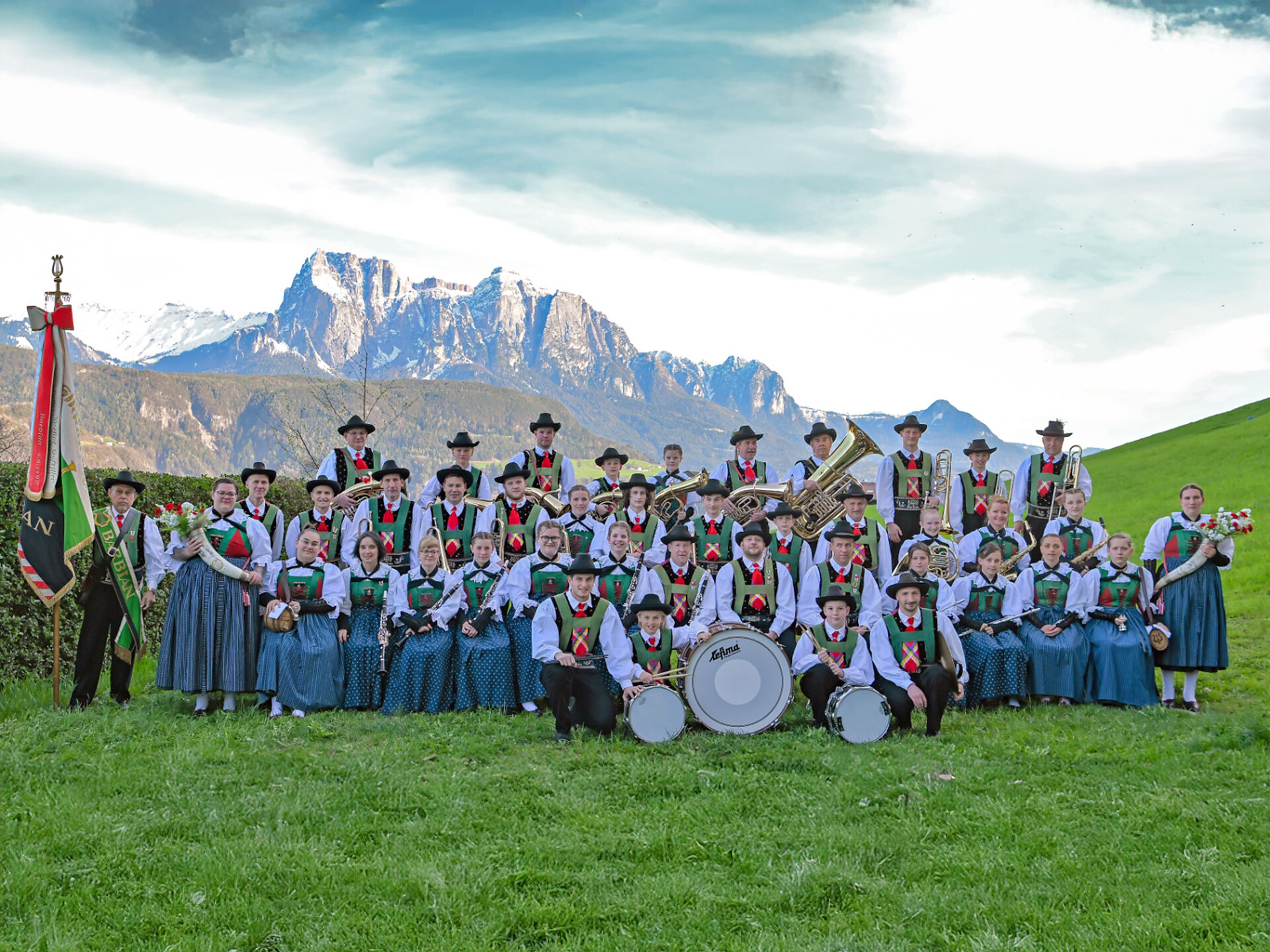Concert by Music Band Barbian - Dolomites Region Val Gardena - #1 - suedtirol.info