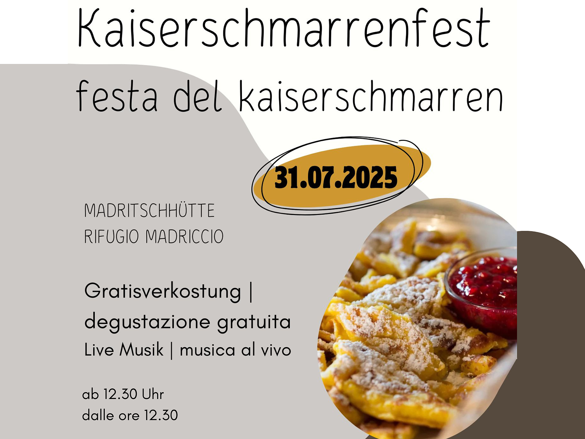 Kaiserschmarren Festival - Vinschgau/Val Venosta - #2 - suedtirol.info