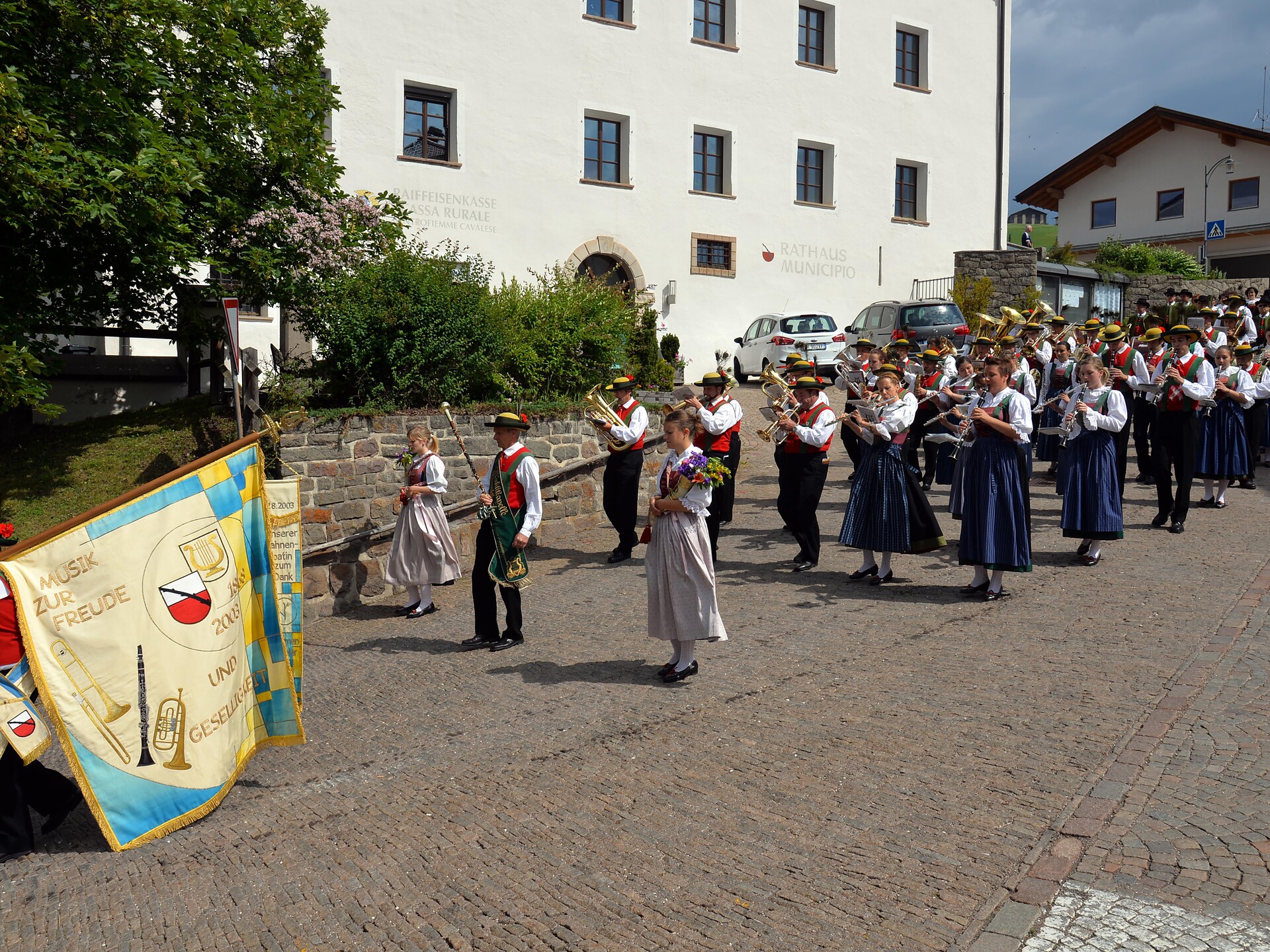 Konzert an Fronleichnam der Musikkapelle Deutschnofen Deutschnofen 2 suedtirol.info