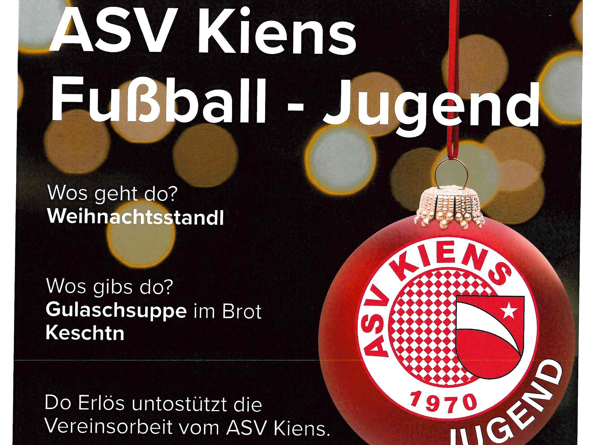 Christmas market in Kiens ASV Kiens Football - Youth - Dolomites Region Kronplatz/Plan de Corones - #1 - suedtirol.info