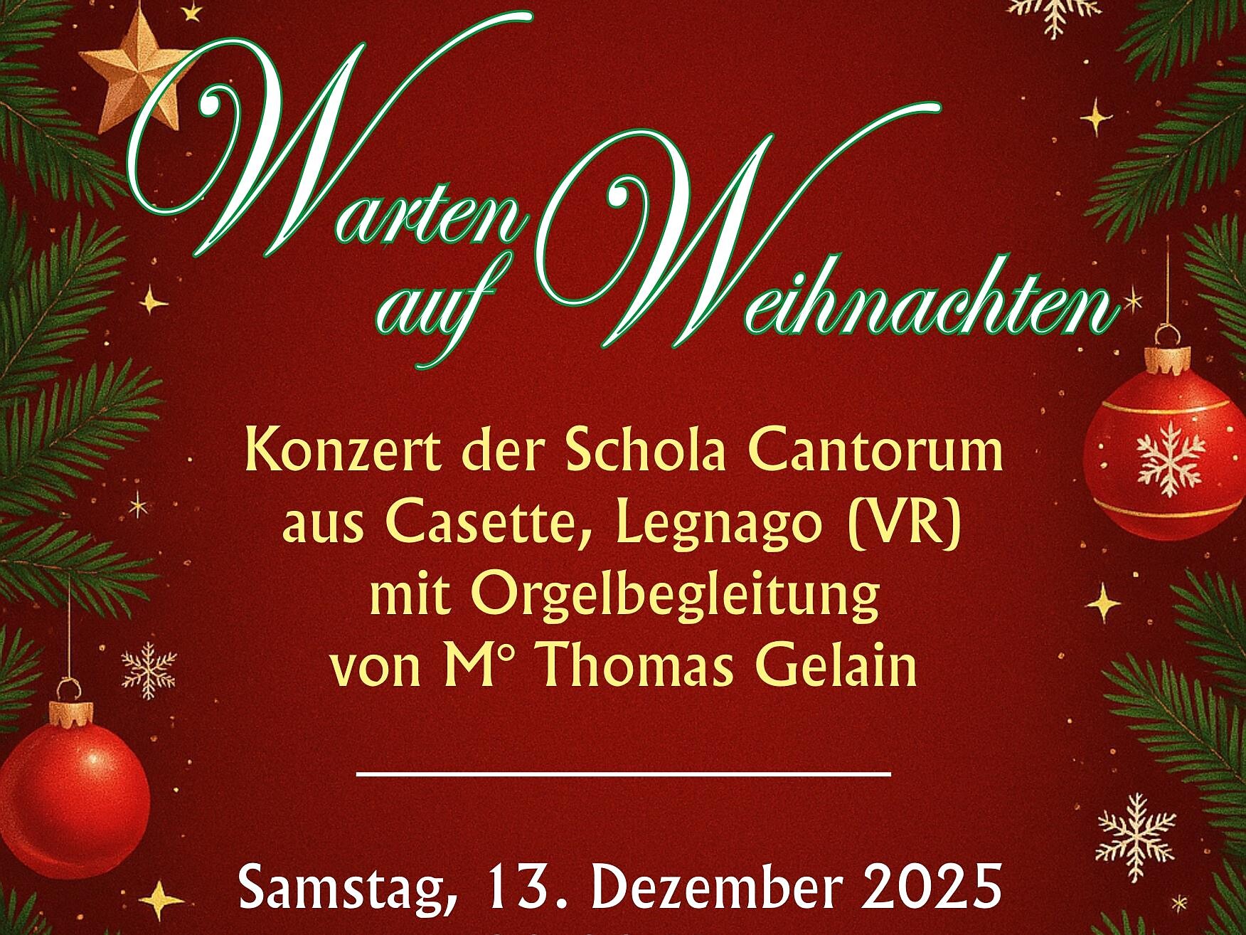 Concert "Waiting for Christmas" - Ahrntal/Valle Aurina - #1 - suedtirol.info