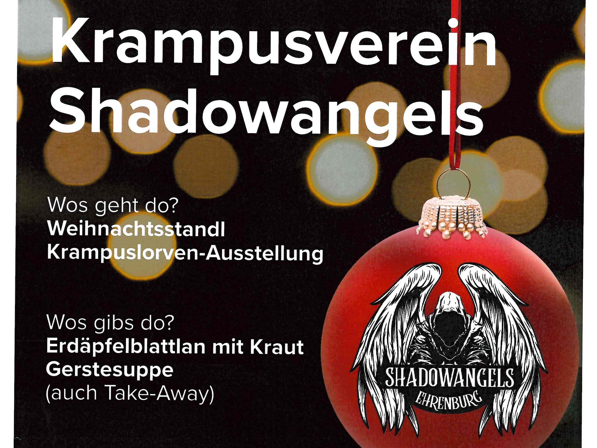 Christmas market in Kiens Krampus Association Shadowangels - Dolomites Region Kronplatz/Plan de Corones - #1 - suedtirol.info