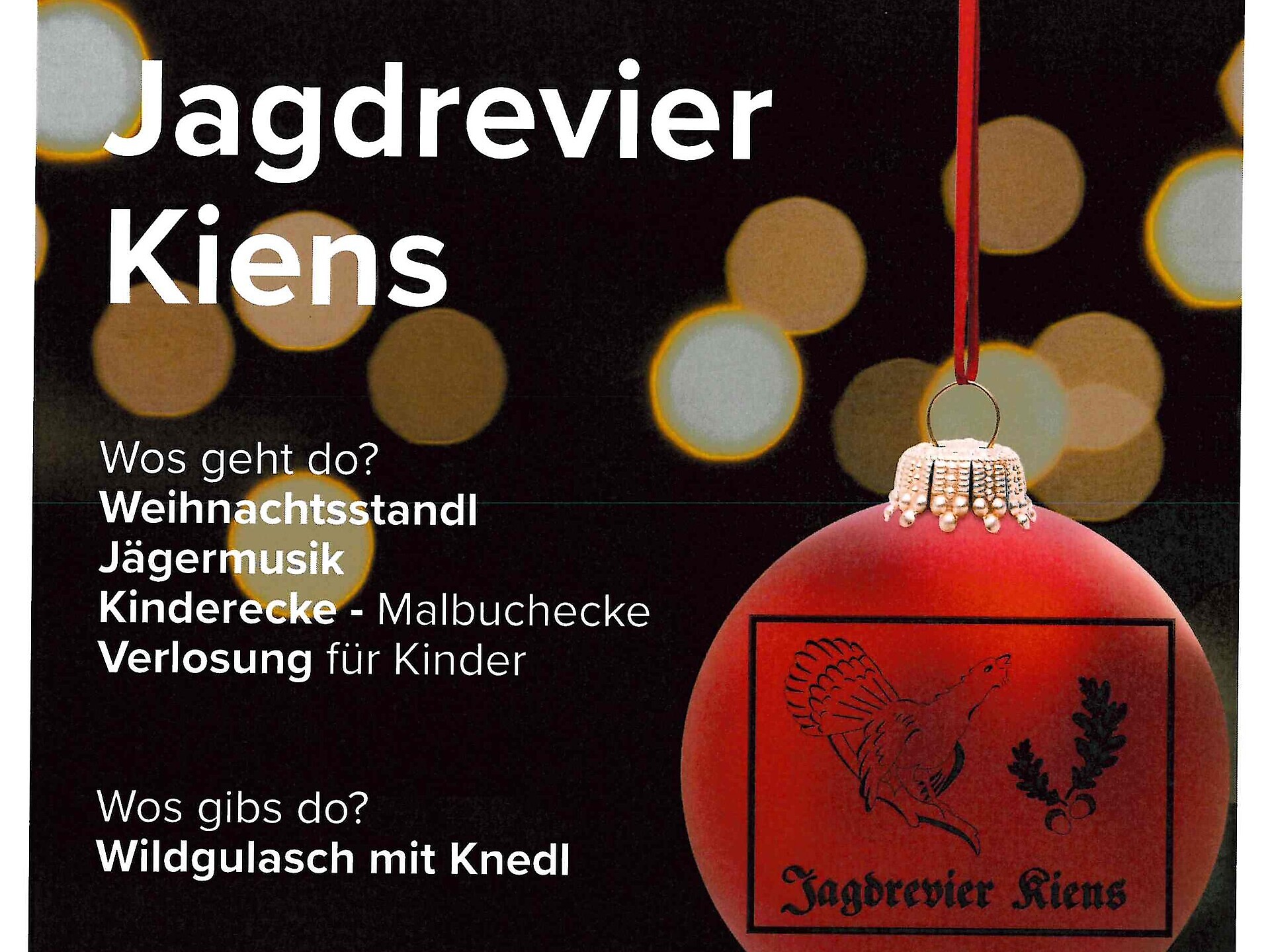 Kiena Weihnacht Jagdrevier Kiens - Dolomitenregion Kronplatz - #1 - suedtirol.info