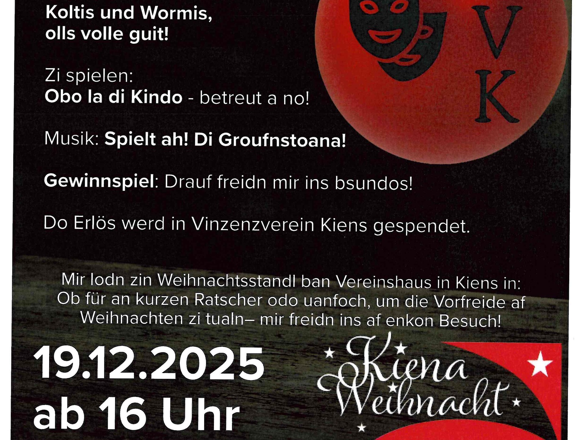 Christmas market in Kiens Kiens Theatre Association - Dolomites Region Kronplatz/Plan de Corones - #2 - suedtirol.info