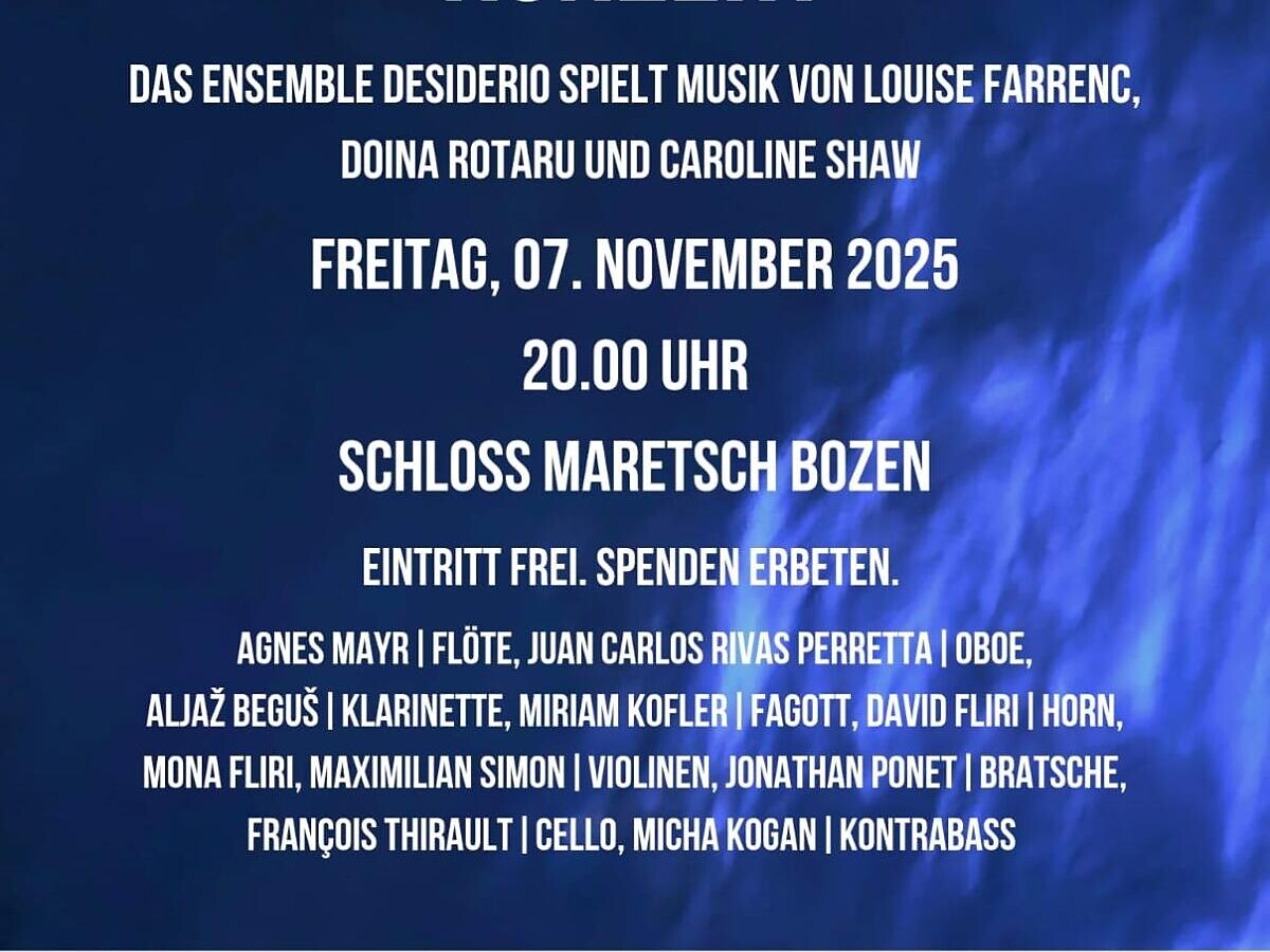 Concert - VOICE OF WOMEN - Bolzano/Bozen and environs - #1 - suedtirol.info