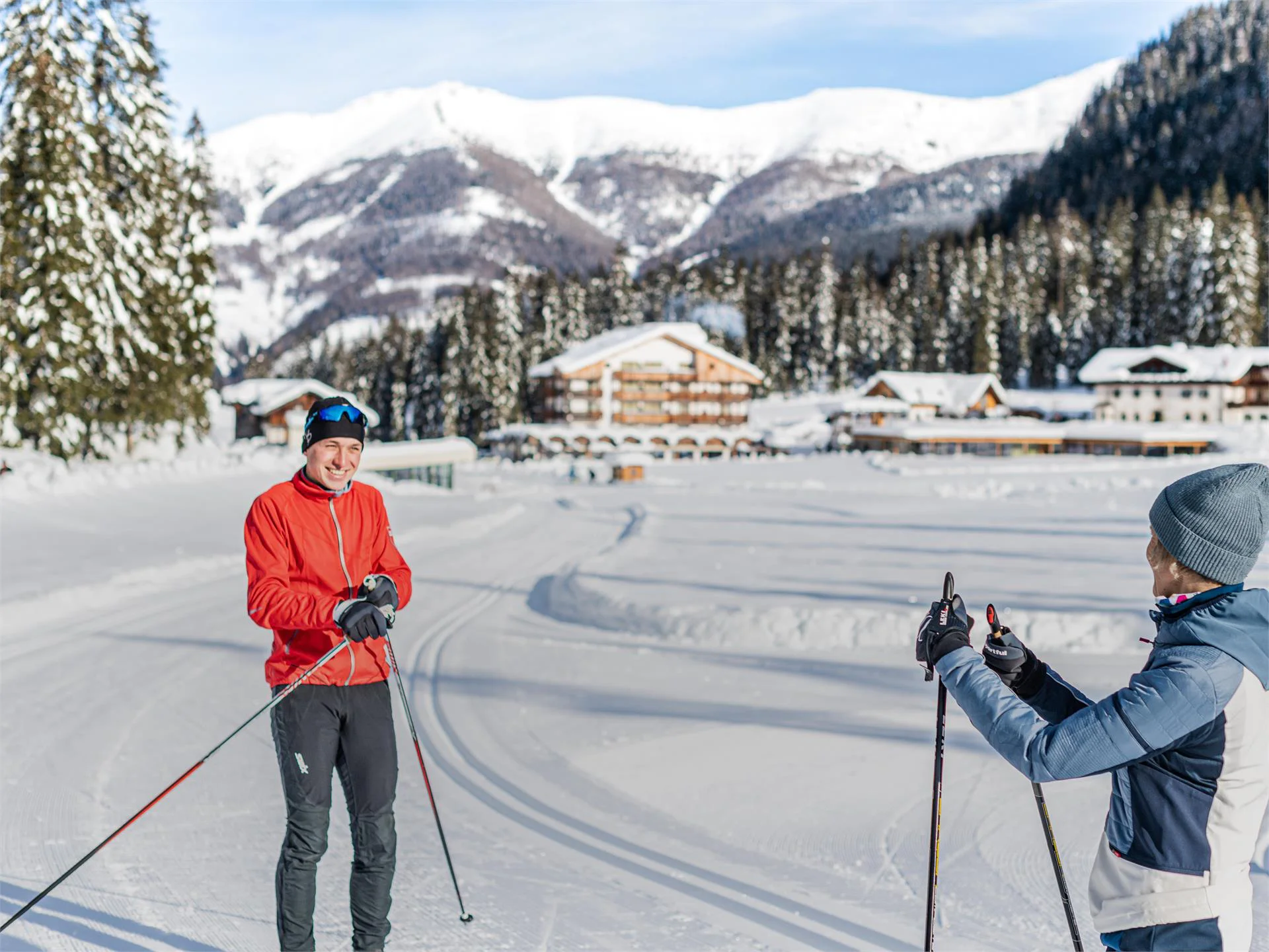 Cross country skiing in Sesto - Dolomiti Nordic Ski 2023-2024 Sexten/Sesto 1 suedtirol.info