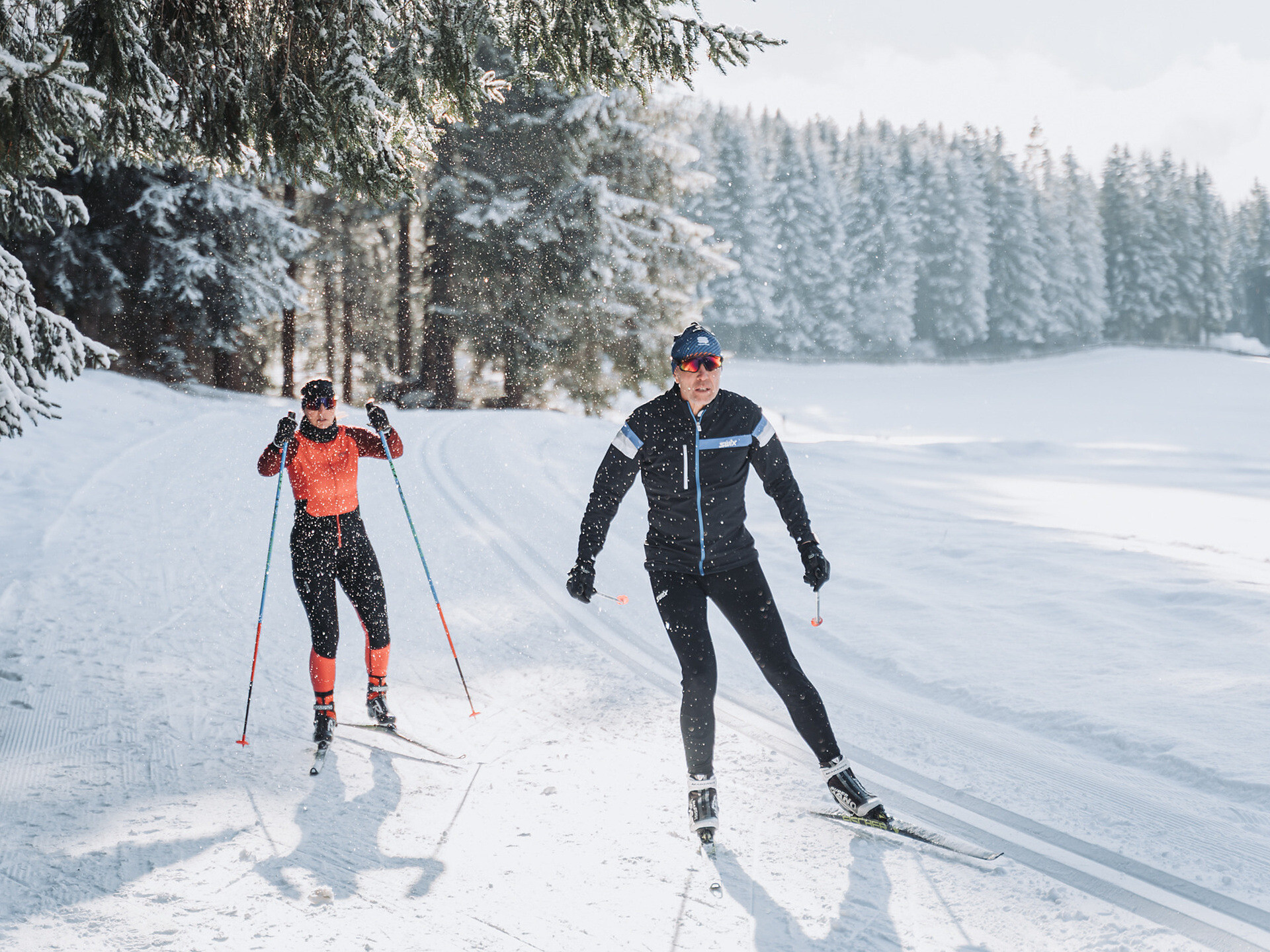 Langlauf Skating: Technik aufbauen auf den Langlaufloipen des Gsiesertales -  - #3 - suedtirol.info