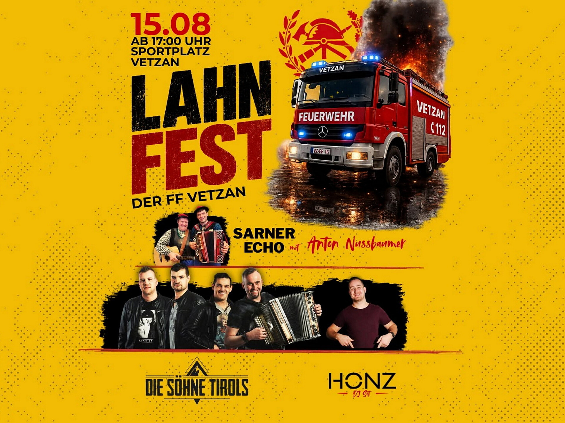Lahnfest by the Vetzan Volunteer Fire Brigade - Vinschgau/Val Venosta - #1 - suedtirol.info