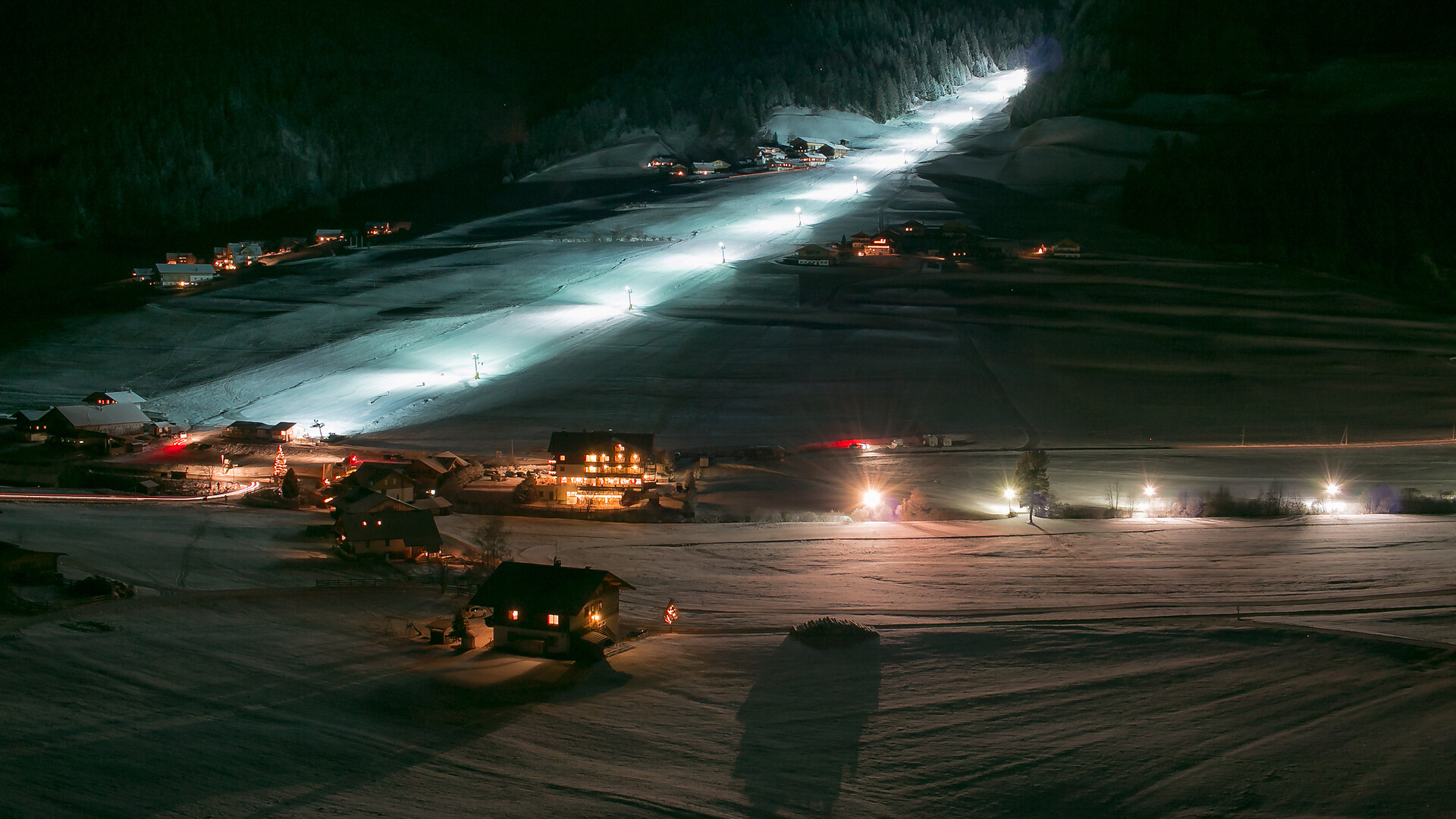 Sci notturno di fondo in Val Casies -  - #1 - suedtirol.info