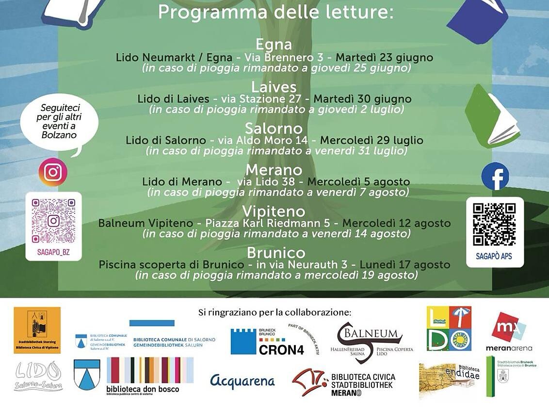 LIBRI ALL'ARIA - LIDO - Sterzing und Umgebung - #2 - suedtirol.info