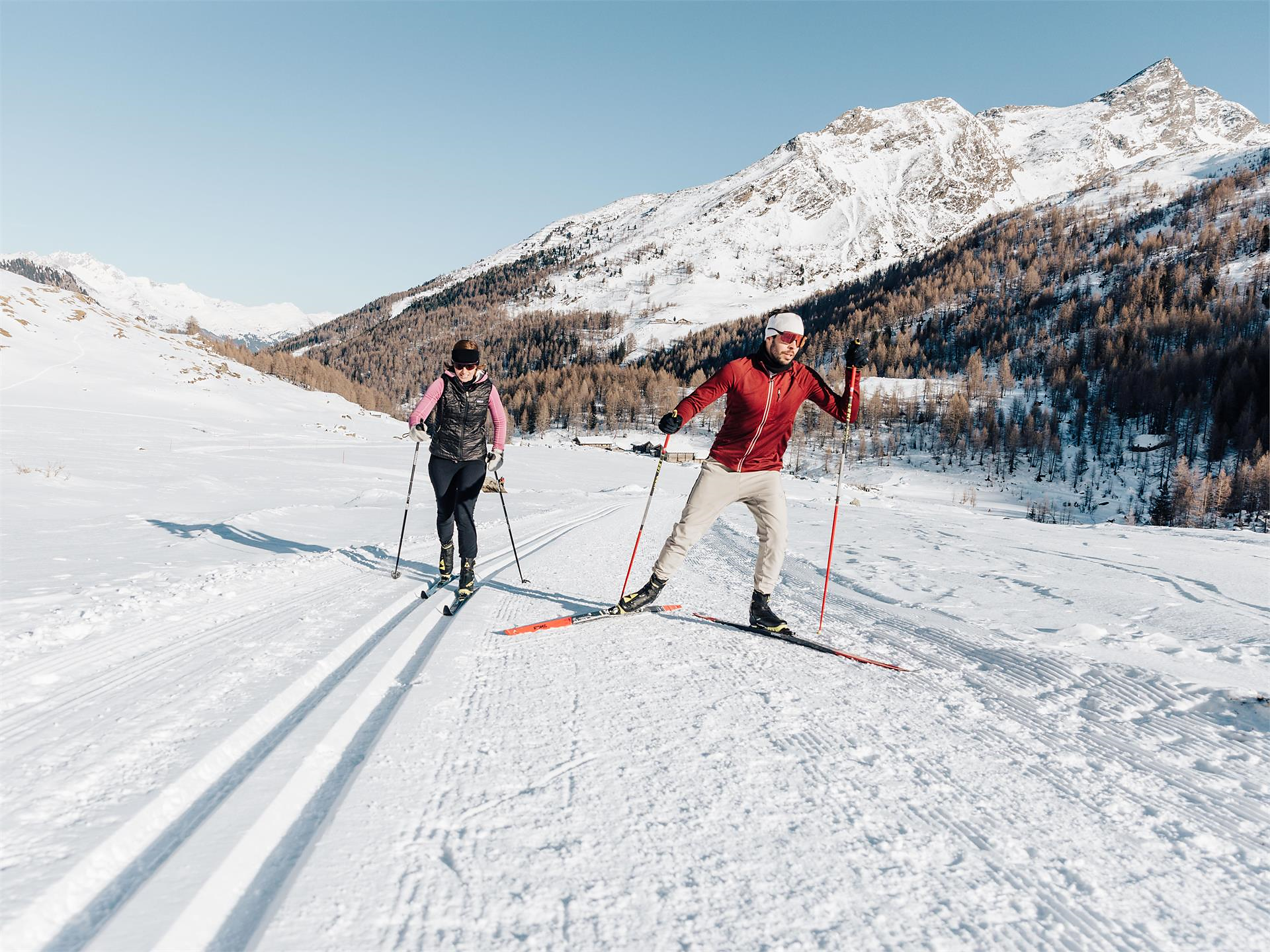 Cross-country skiing course for beginners Moos in Passeier/Moso in Passiria 3 suedtirol.info
