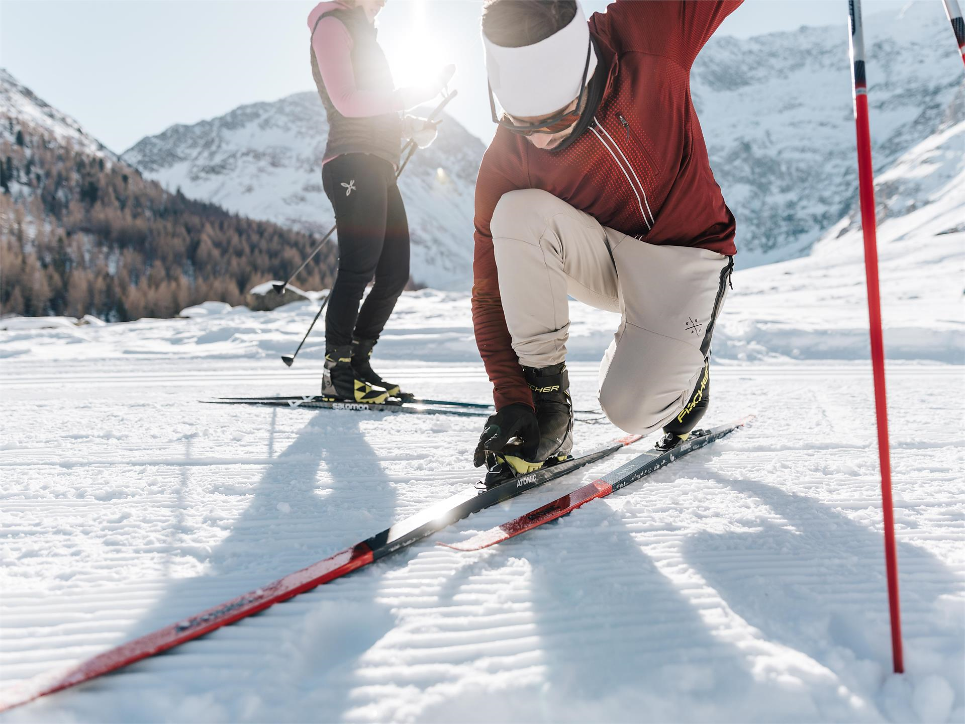 Cross-country skiing course for beginners Moos in Passeier/Moso in Passiria 2 suedtirol.info