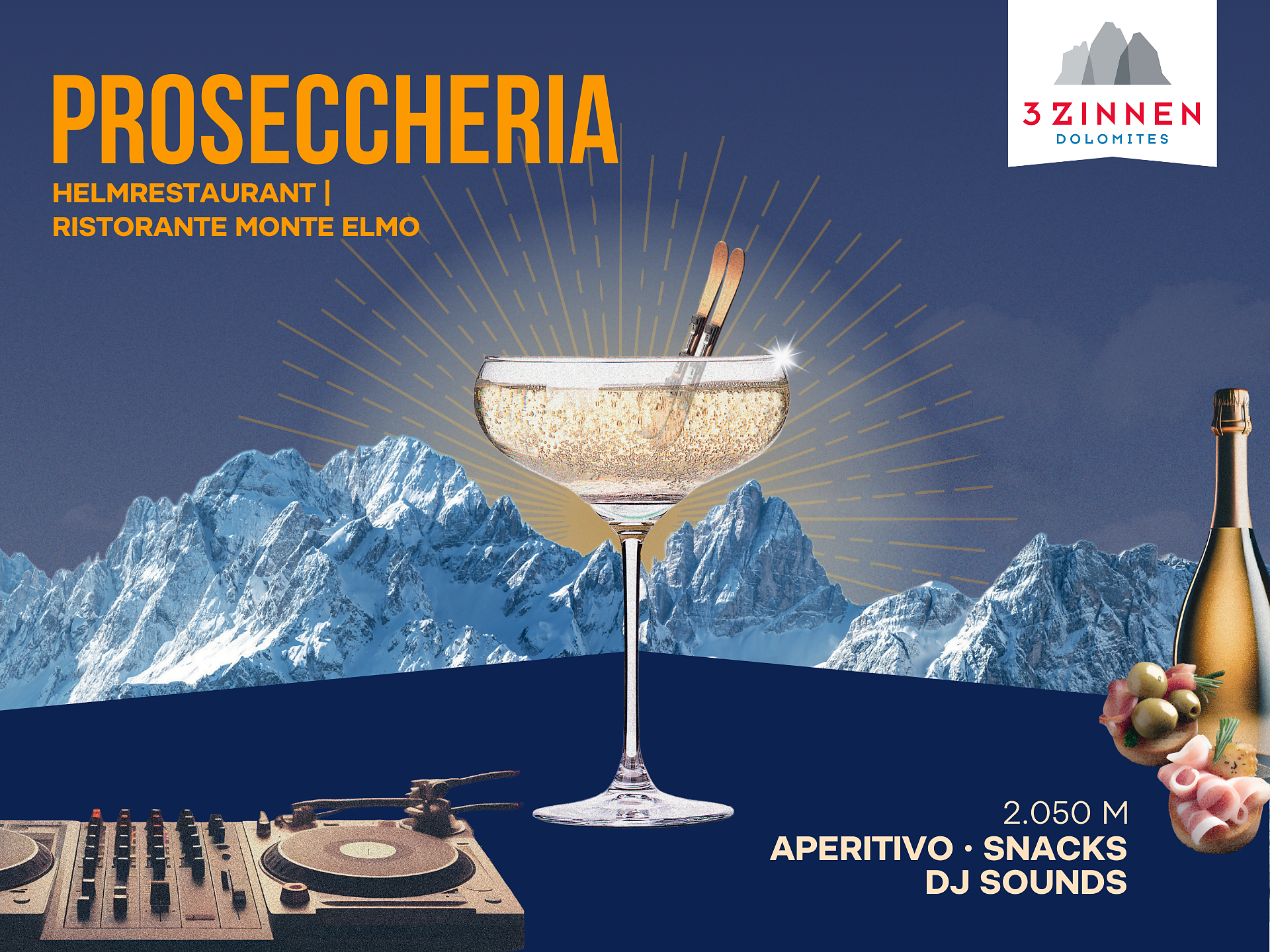 DJ-Sounds x Proseccheria - Dolomitenregion 3 Zinnen - #1 - suedtirol.info