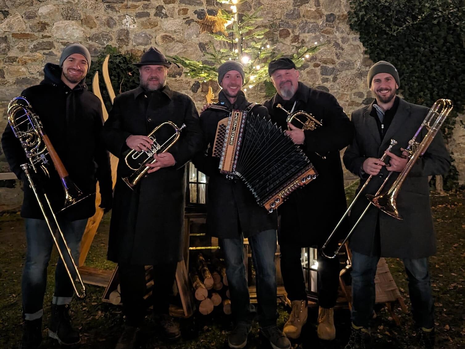 Live Music: Brennet Liab – Brass Ensemble - Meran/Merano and environs - #1 - suedtirol.info