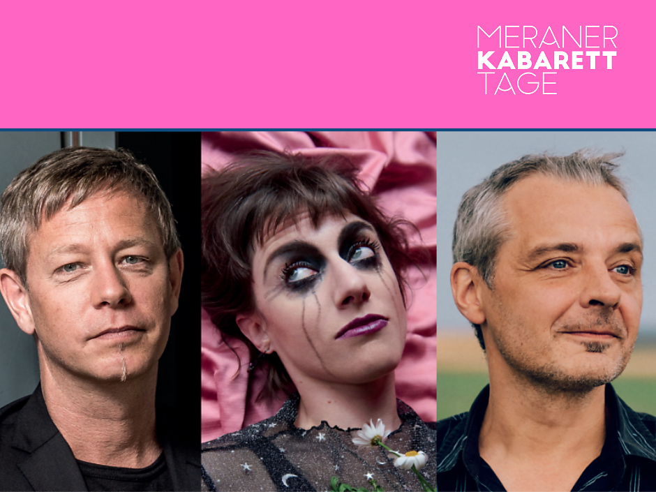 Meraner Kabarett Tage Meran 2026: Jane Mumford (CH) Thomas Maurer (A) Jess Jochi - Meran/Merano and environs - #1 - suedtirol.info