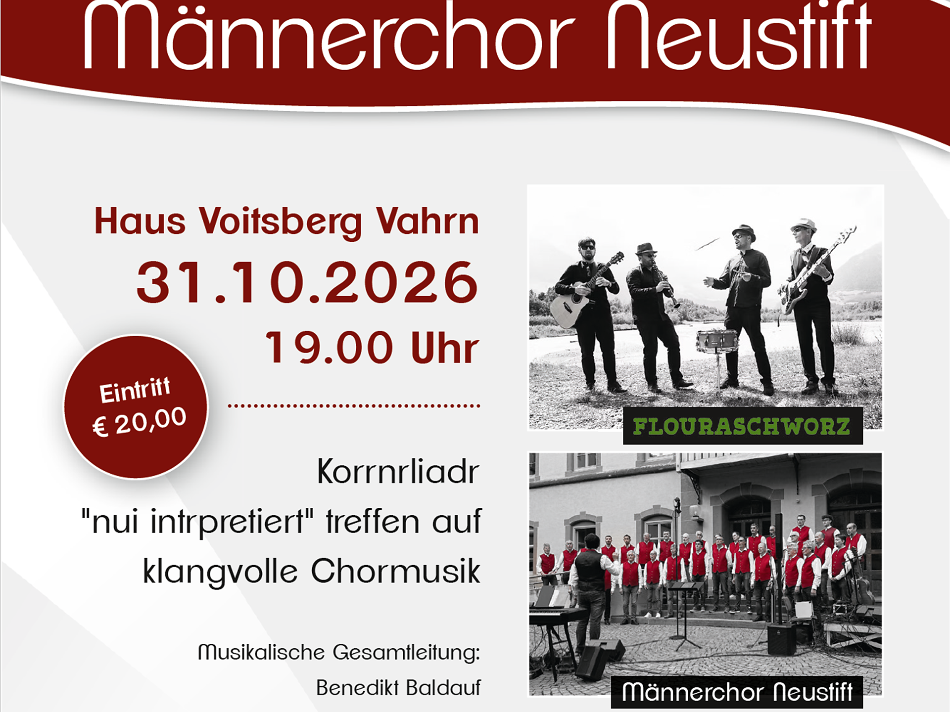 Männerchor Neustift - Brixen und Umgebung - #1 - suedtirol.info