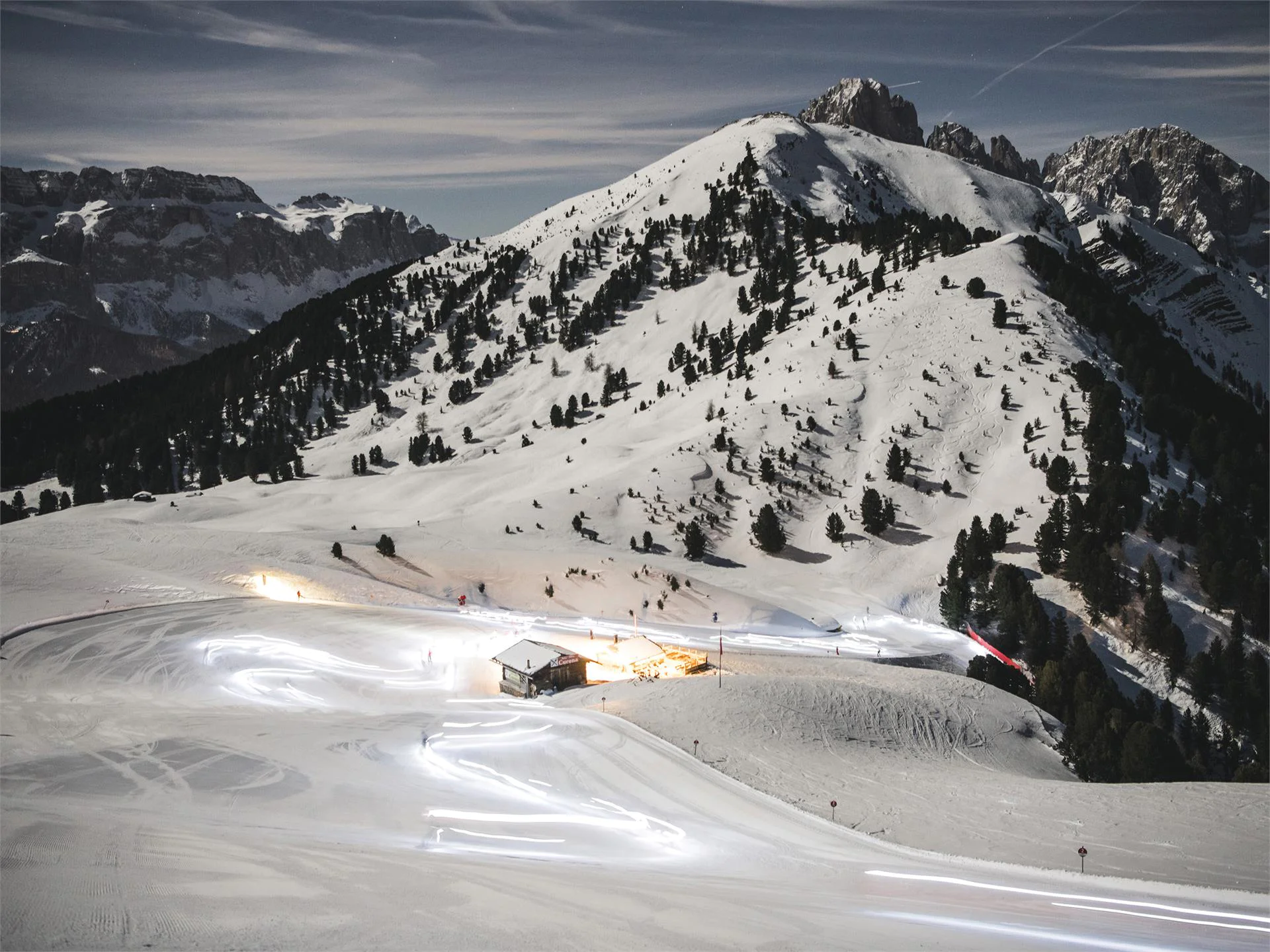 Magic Sunset Skiing: La magia di essere gli ultimi ... sulle piste Ortisei 2 suedtirol.info
