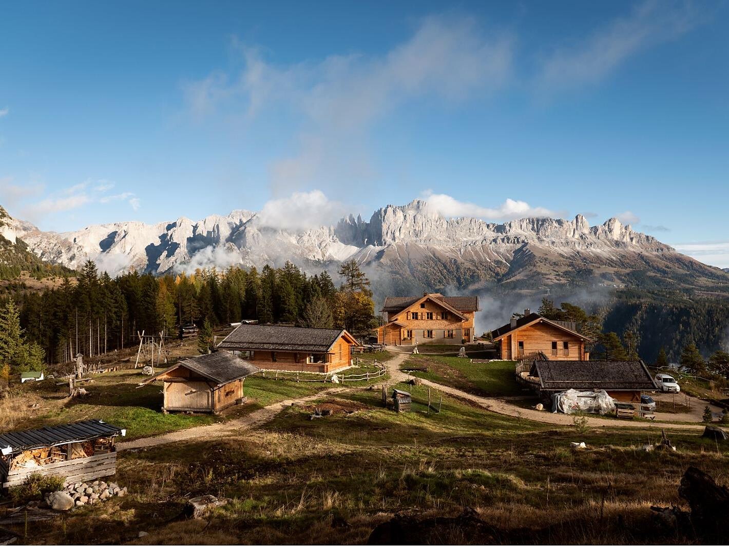 Wednesday on tour: To the pond Wuhnleger and to the hut Cavone-Tschafon - Dolomites Region Eggental - #1 - suedtirol.info