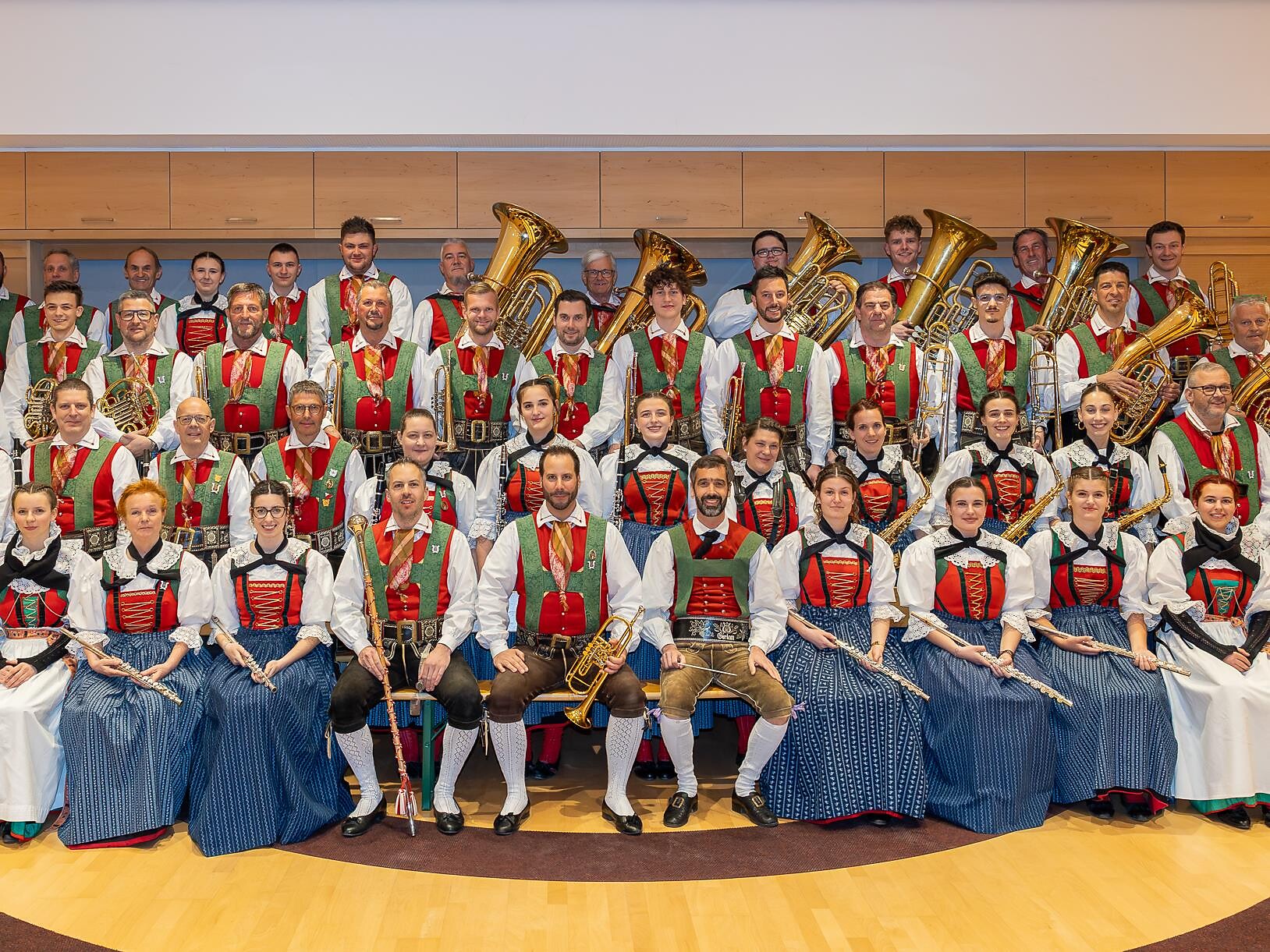 Musikkapelle Unterinn spielt auf - Abendkonzert - Dolomitenregion Gröden - #1 - suedtirol.info