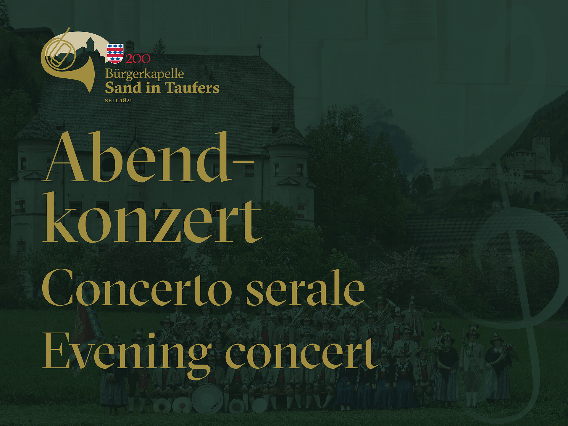 Music band Sand in Taufers: evening concert - Ahrntal/Valle Aurina - #1 - suedtirol.info