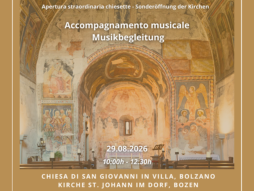 Musikbegleitung - Kirche St. Johann im Dorf - Bozen und Umgebung - #1 - suedtirol.info