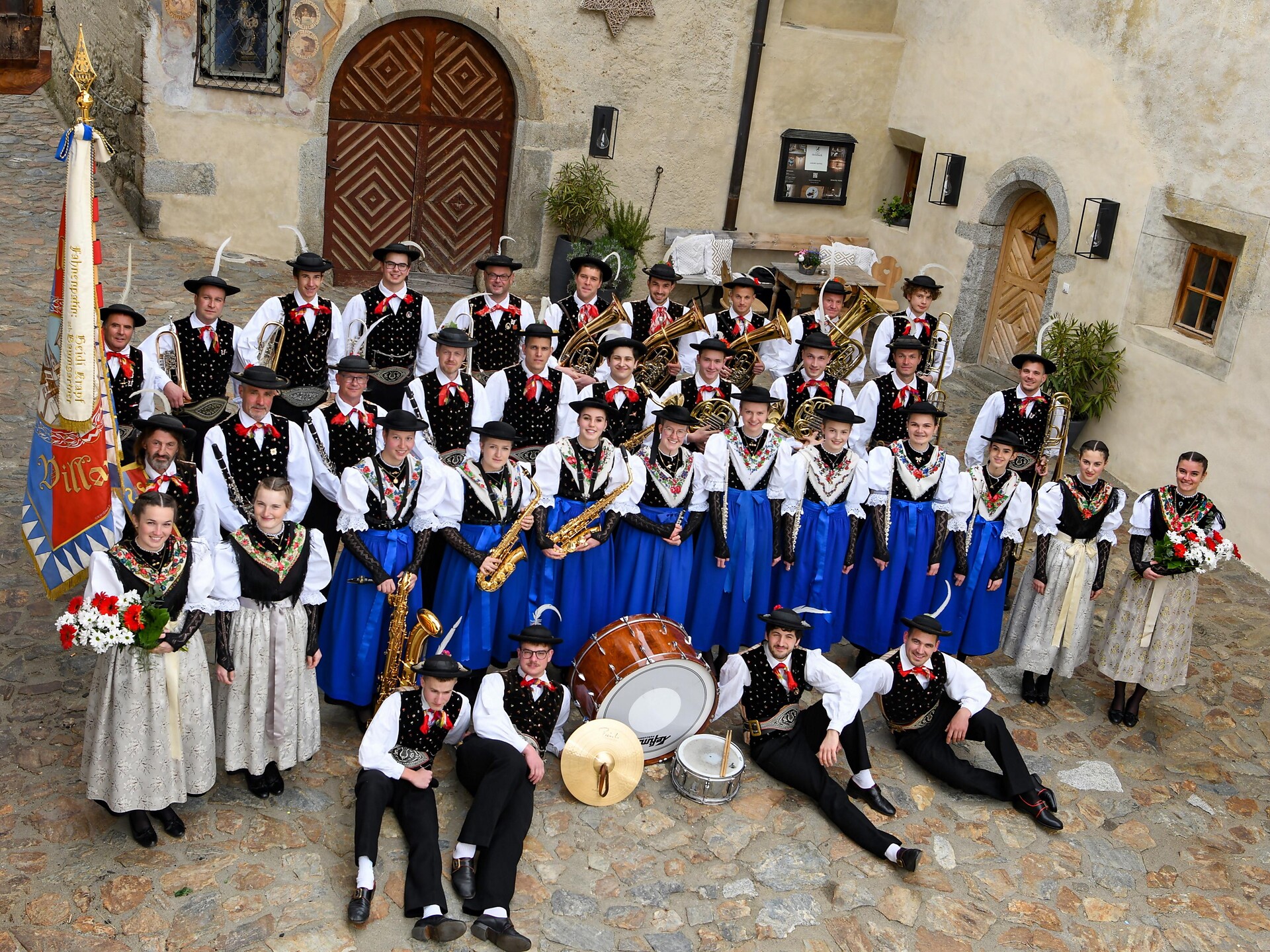 Musikkapelle Villanders spielt auf - Abendkonzert - Dolomitenregion Gröden - #1 - suedtirol.info