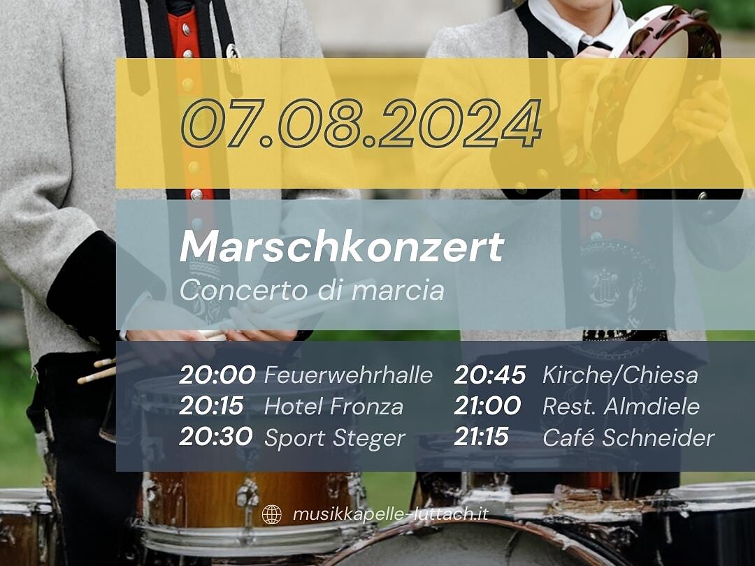Sfilata con musica di marcia Valle Aurina 1 suedtirol.info