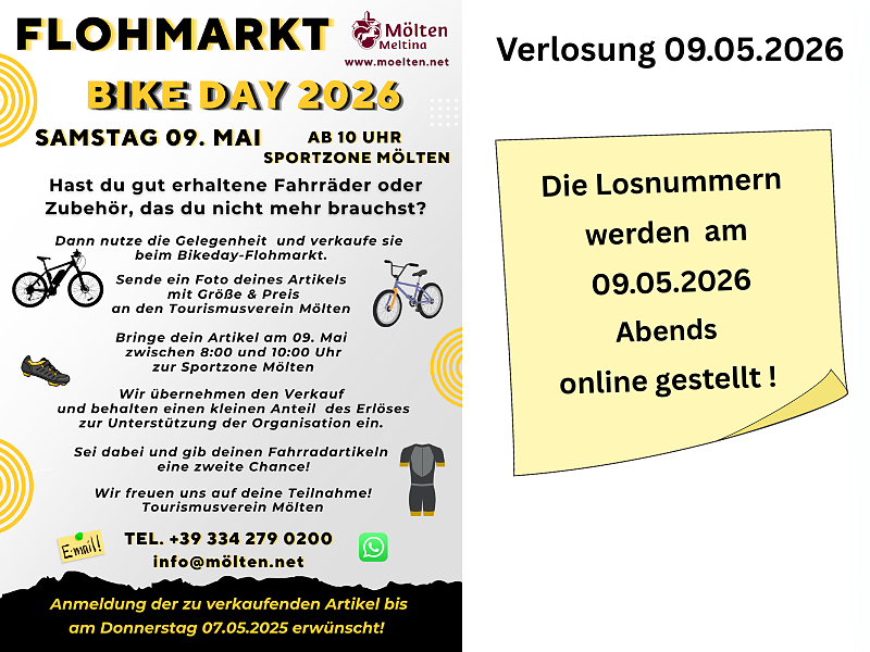 Mölten Bike Day 2026 - Bolzano/Bozen and environs - #2 - suedtirol.info