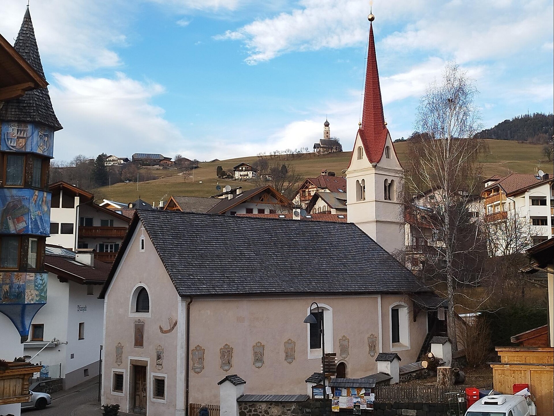 St. Mary's singing with the male choir of Seis Kastelruth/Castelrotto 1 suedtirol.info