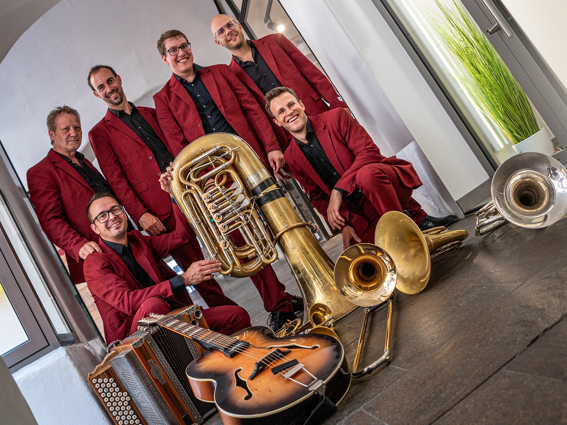 Mårtiner KUltURSUMMER Konzert Bozen Brass St.Martin in Passeier 2 suedtirol.info