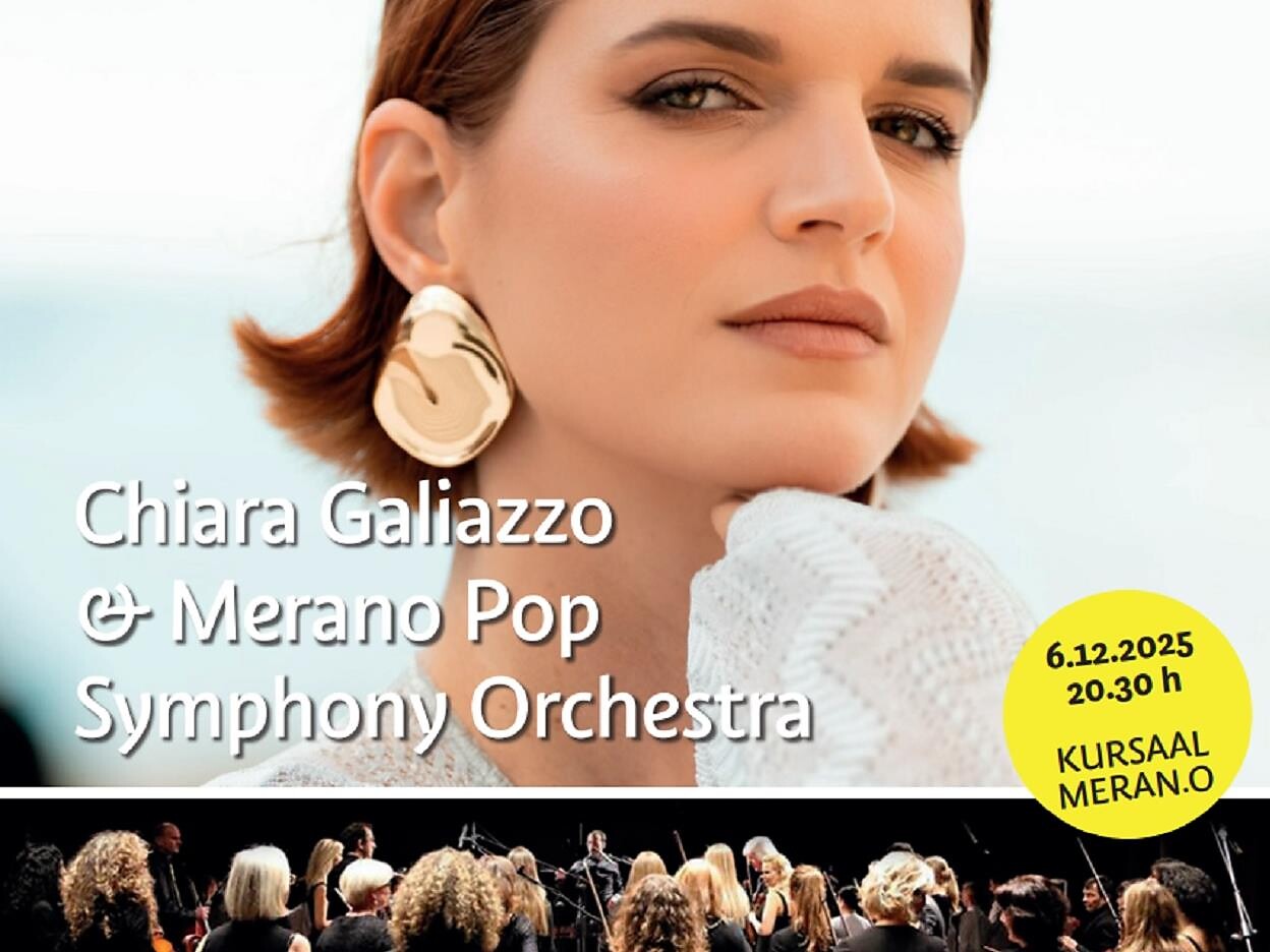 Vivi Merano 2025: Chiara Galiazzo & Merano Pop Symphony Orchestra - Meran/Merano and environs - #1 - suedtirol.info