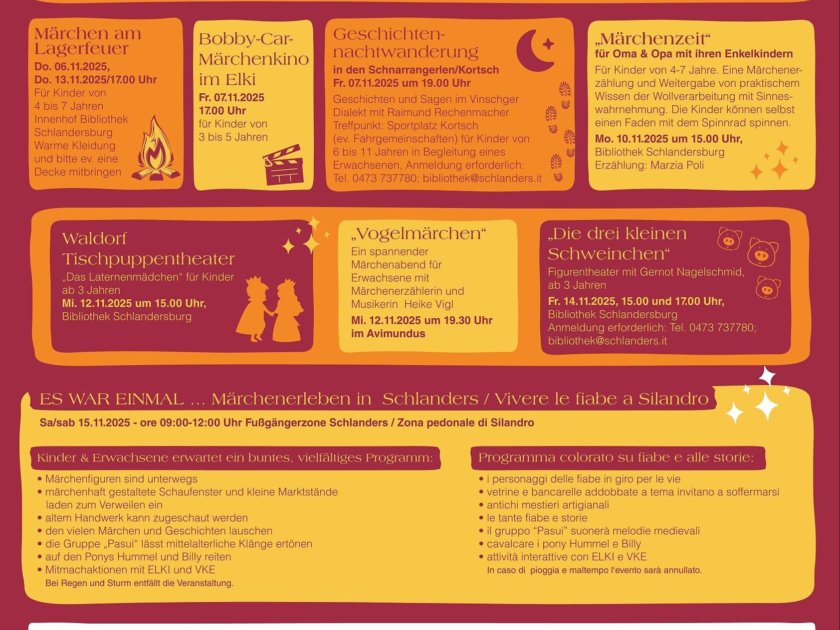 Märchenherbst in Schlanders - Vinschgau - #2 - suedtirol.info