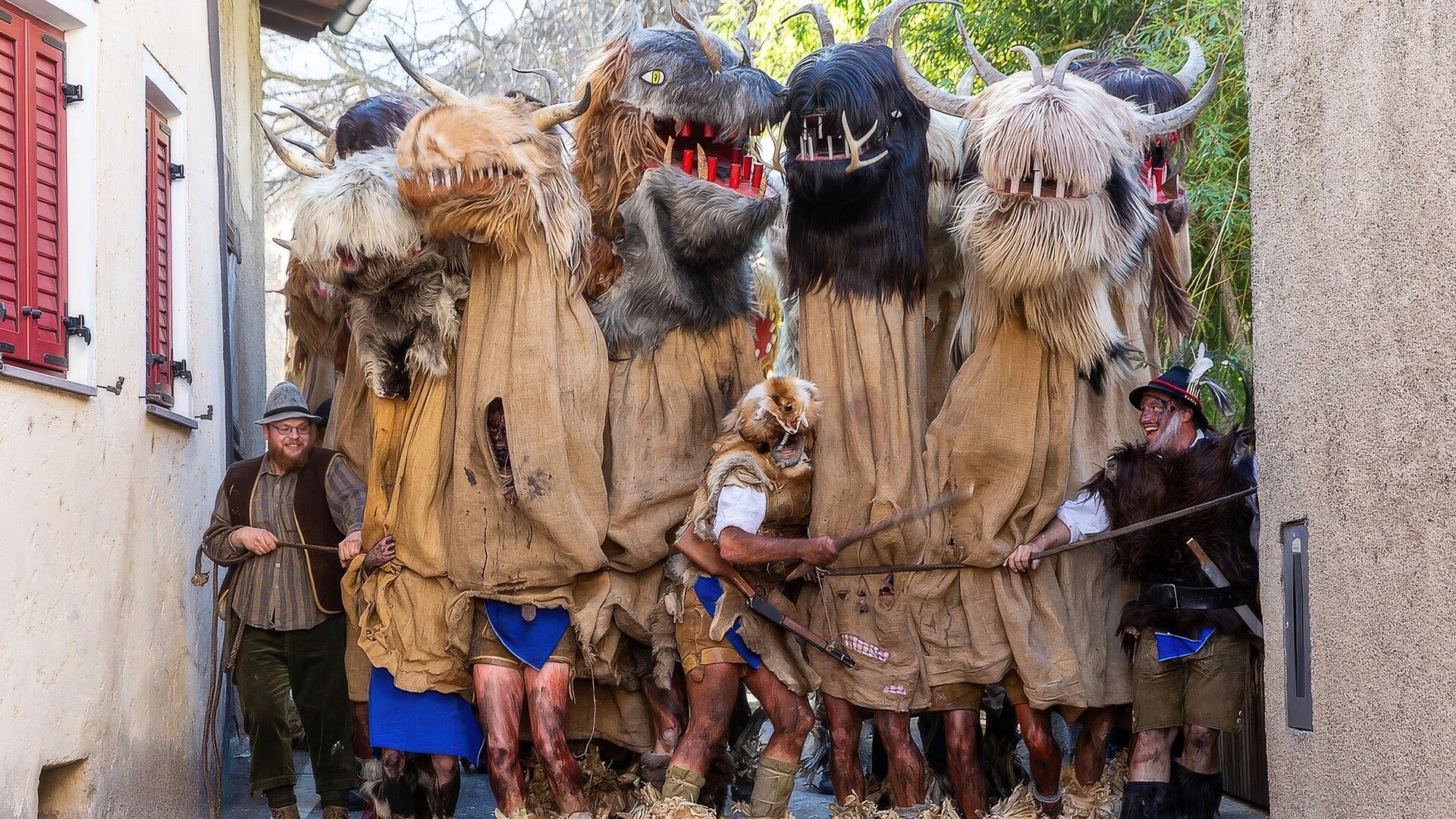 Carnival parade in Cortaccia - Alto Adige Wine Road - #1 - suedtirol.info