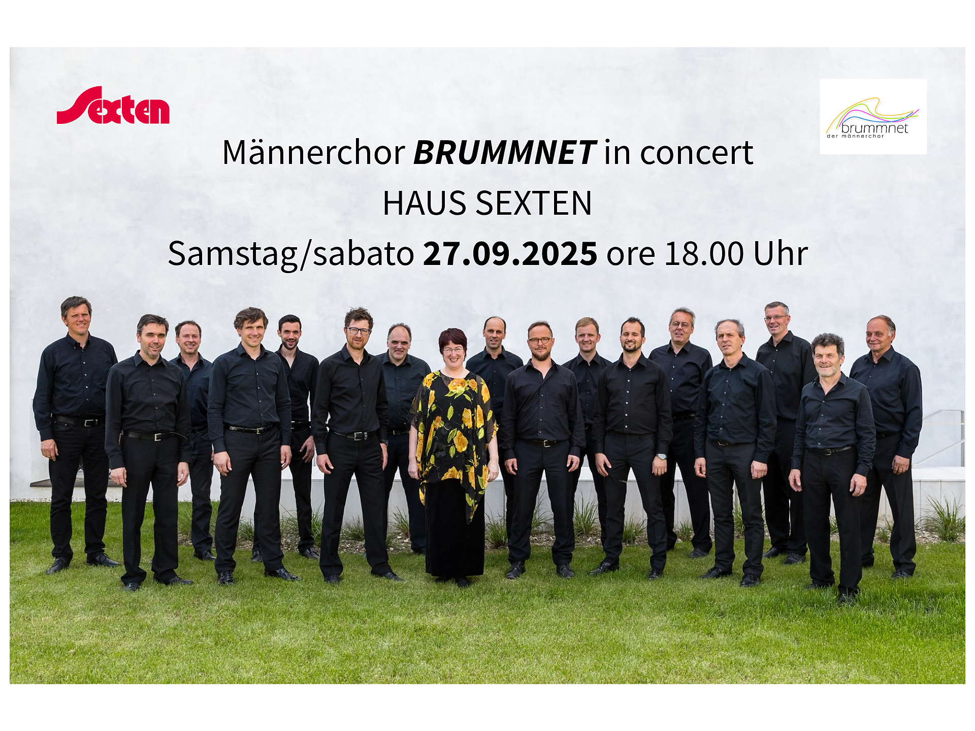 Coro maschile BRUMMNET in concert - Regione dolomitica 3 Cime - #1 - suedtirol.info