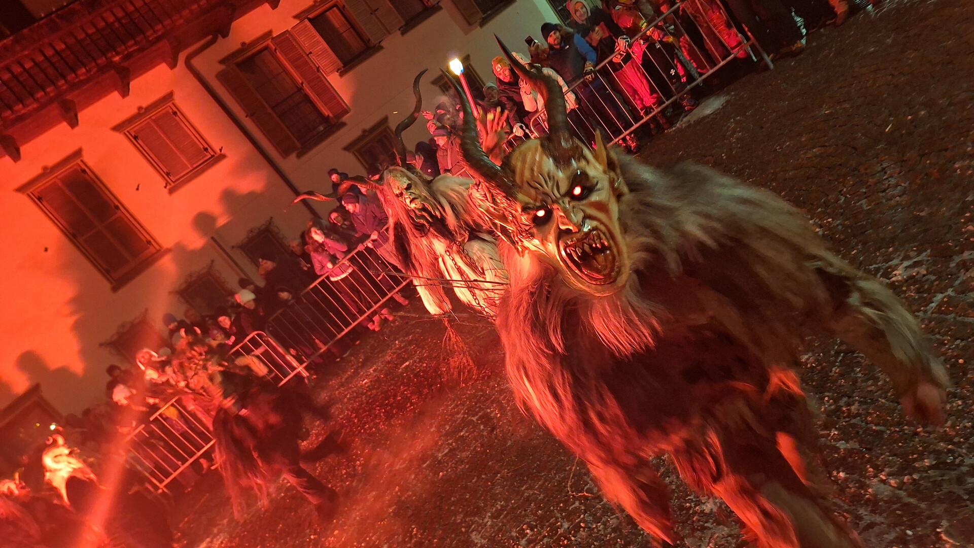 St. Nicholas visit and Krampus show in Monguelfo -  - #2 - suedtirol.info