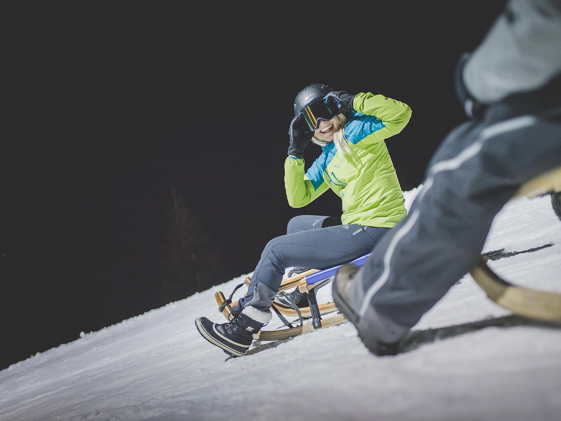 Night tobogganing at Rosskopf - Sterzing/Vipiteno and environs - #2 - suedtirol.info